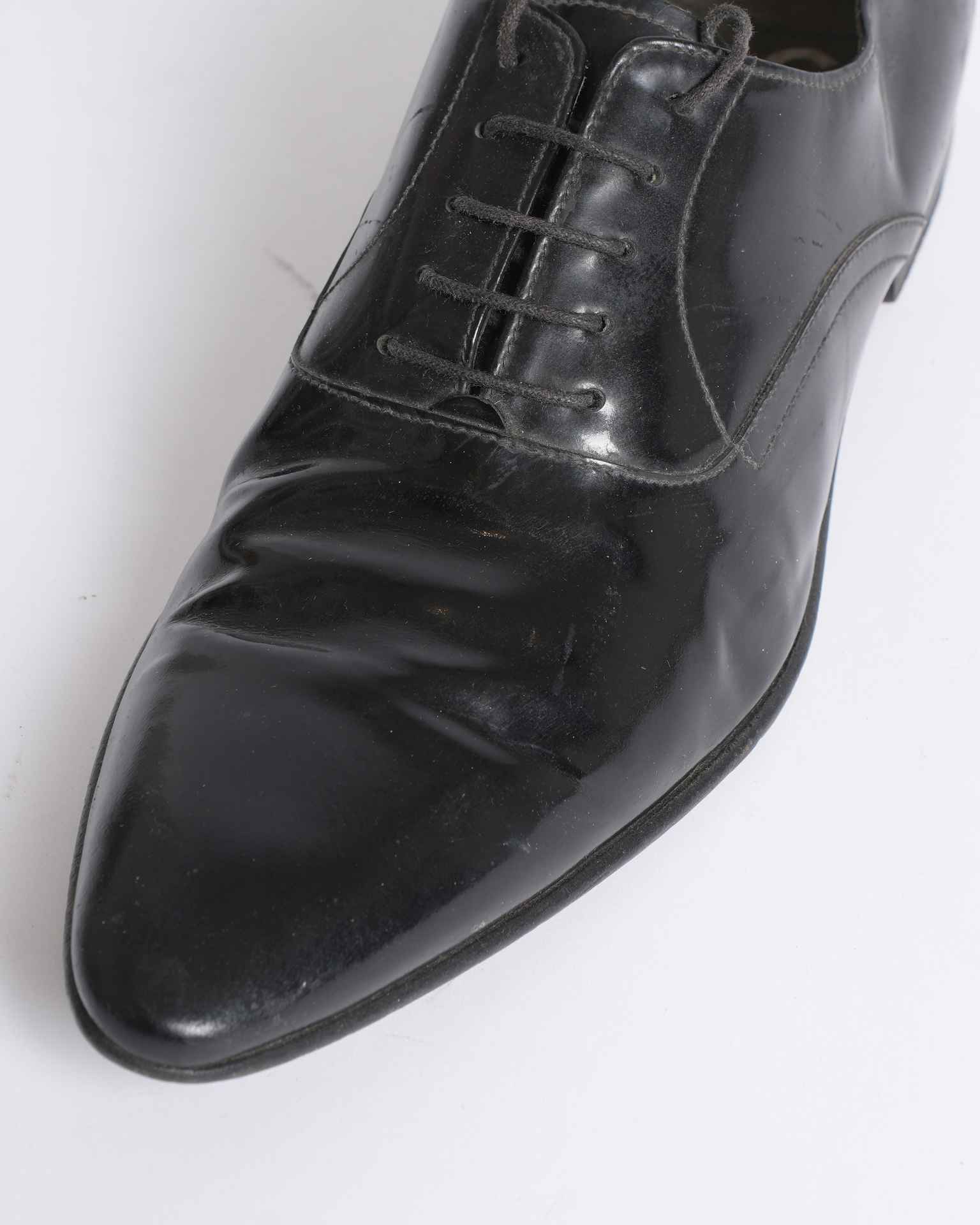 Dolce & Gabbana lace-up patent leather shoes