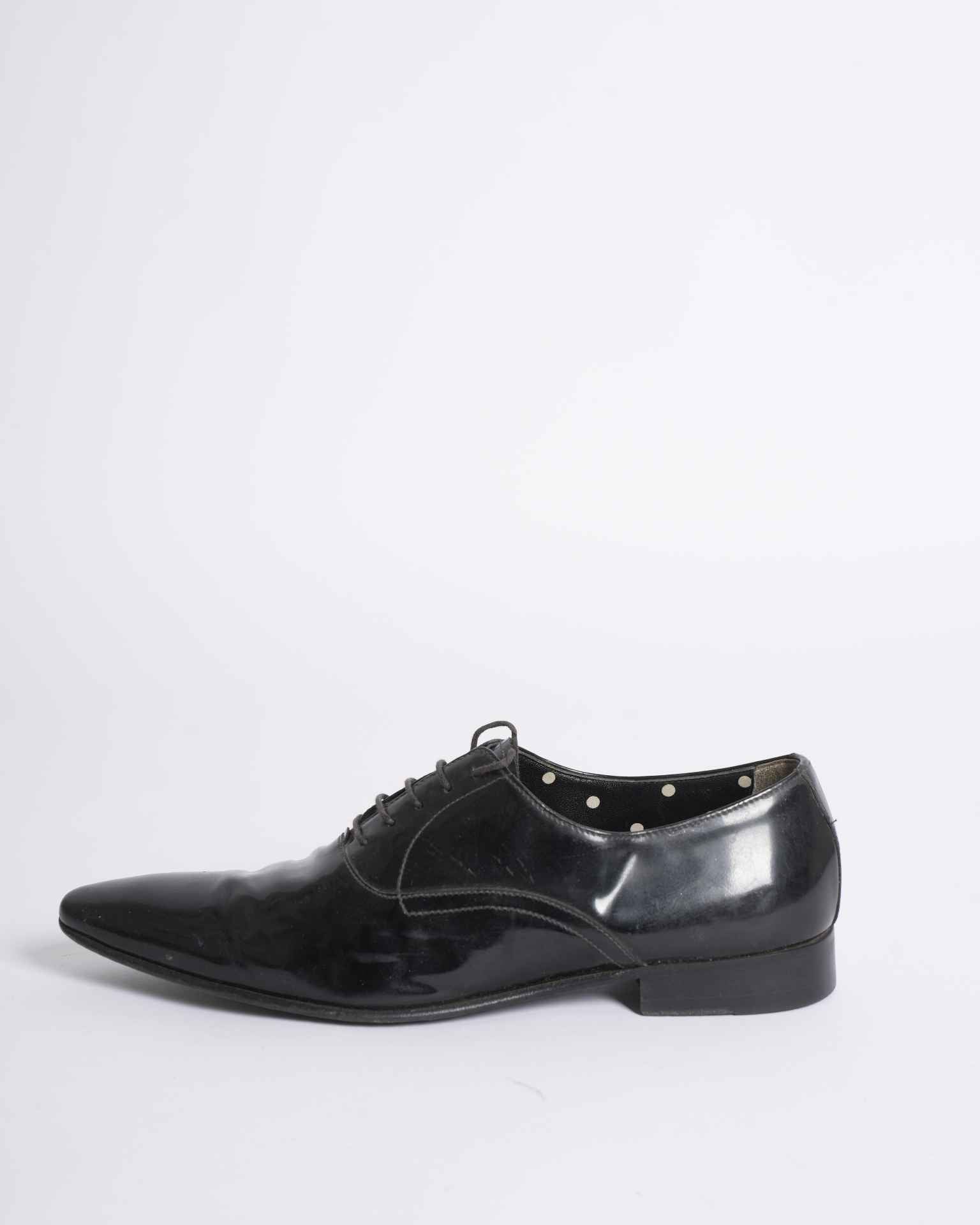 Dolce & Gabbana lace-up patent leather shoes
