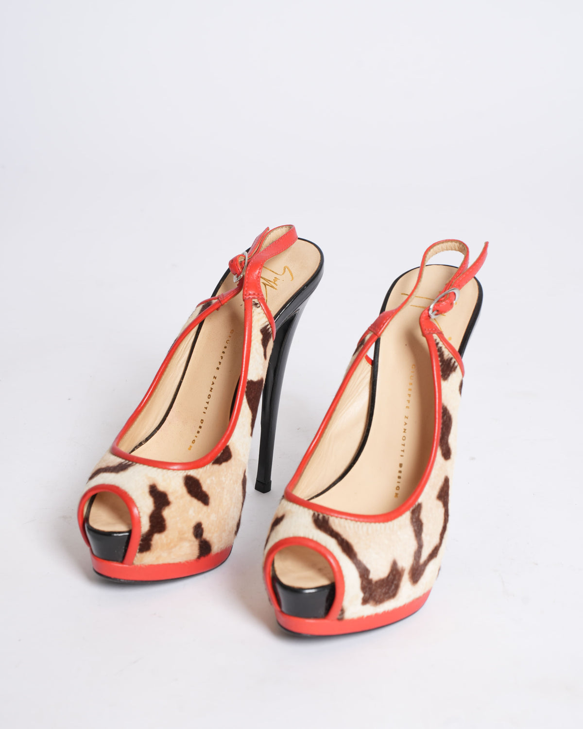 Giuseppe Zanotti Leopard Print Heels