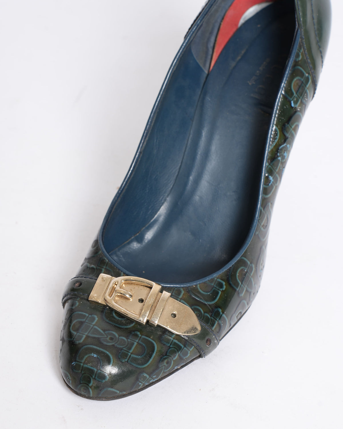 Gucci Patent Stiletto Pumps