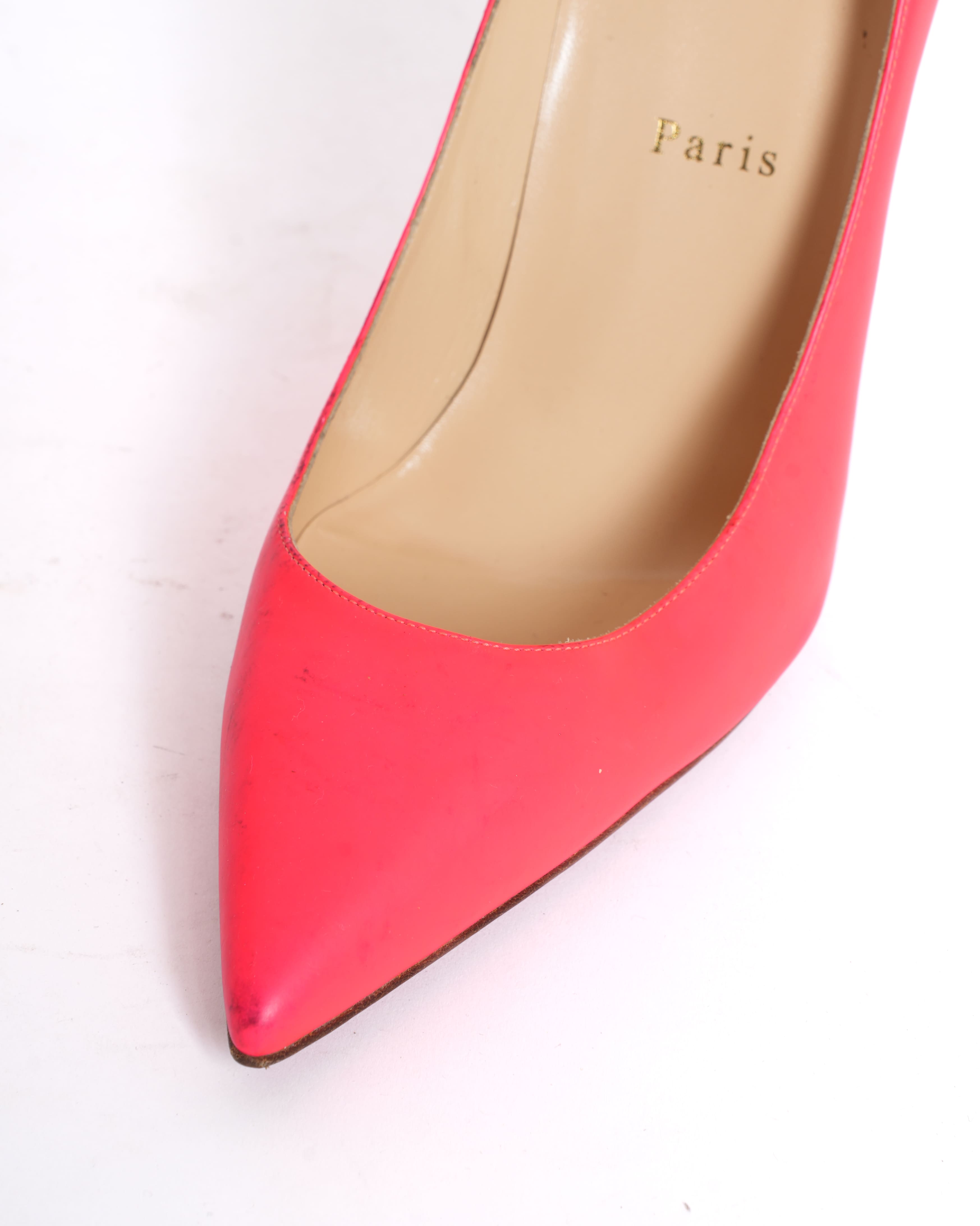Christian Louboutin Miss Z Red Heels