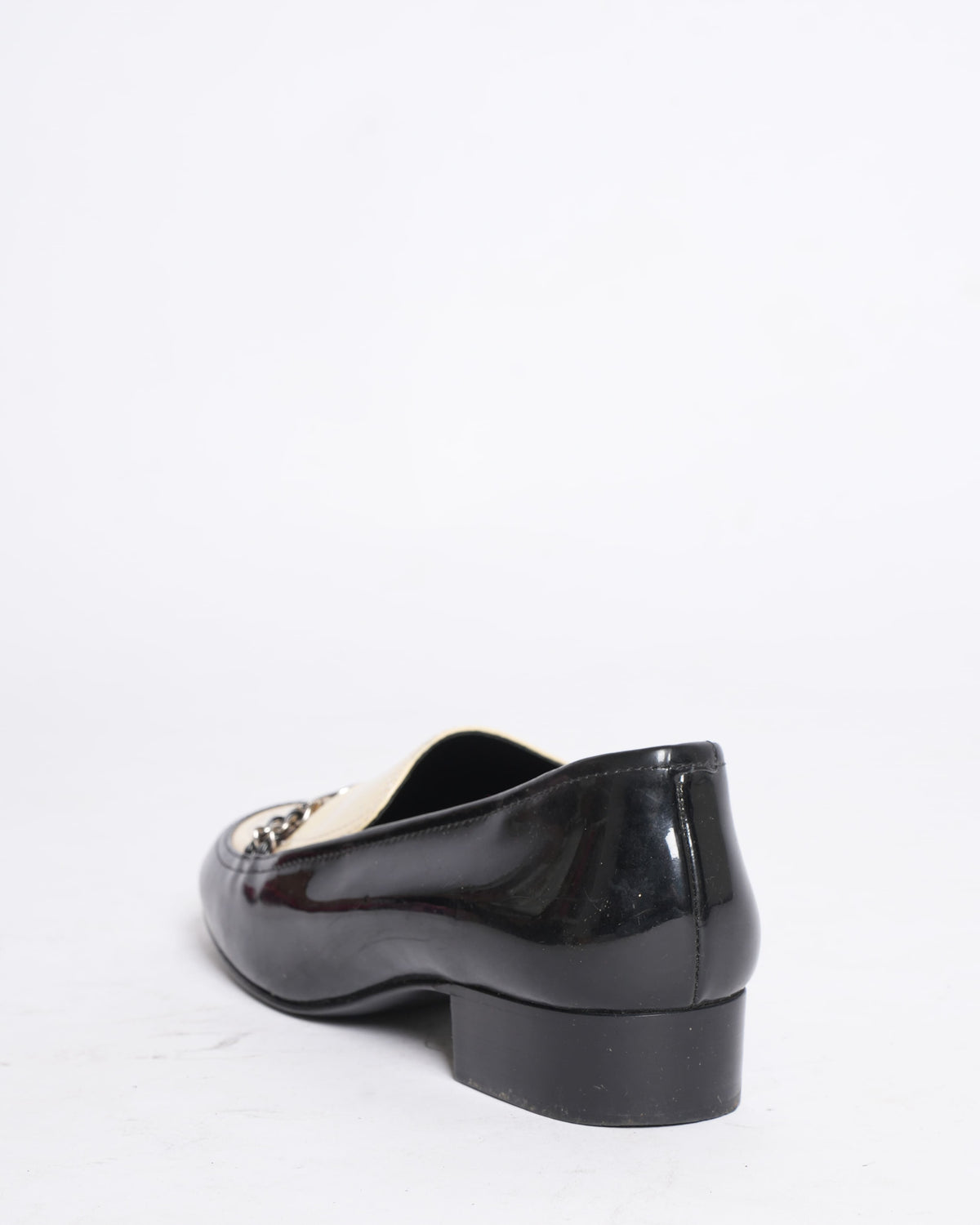 Chanel Women’s Loafers in Off White & Black