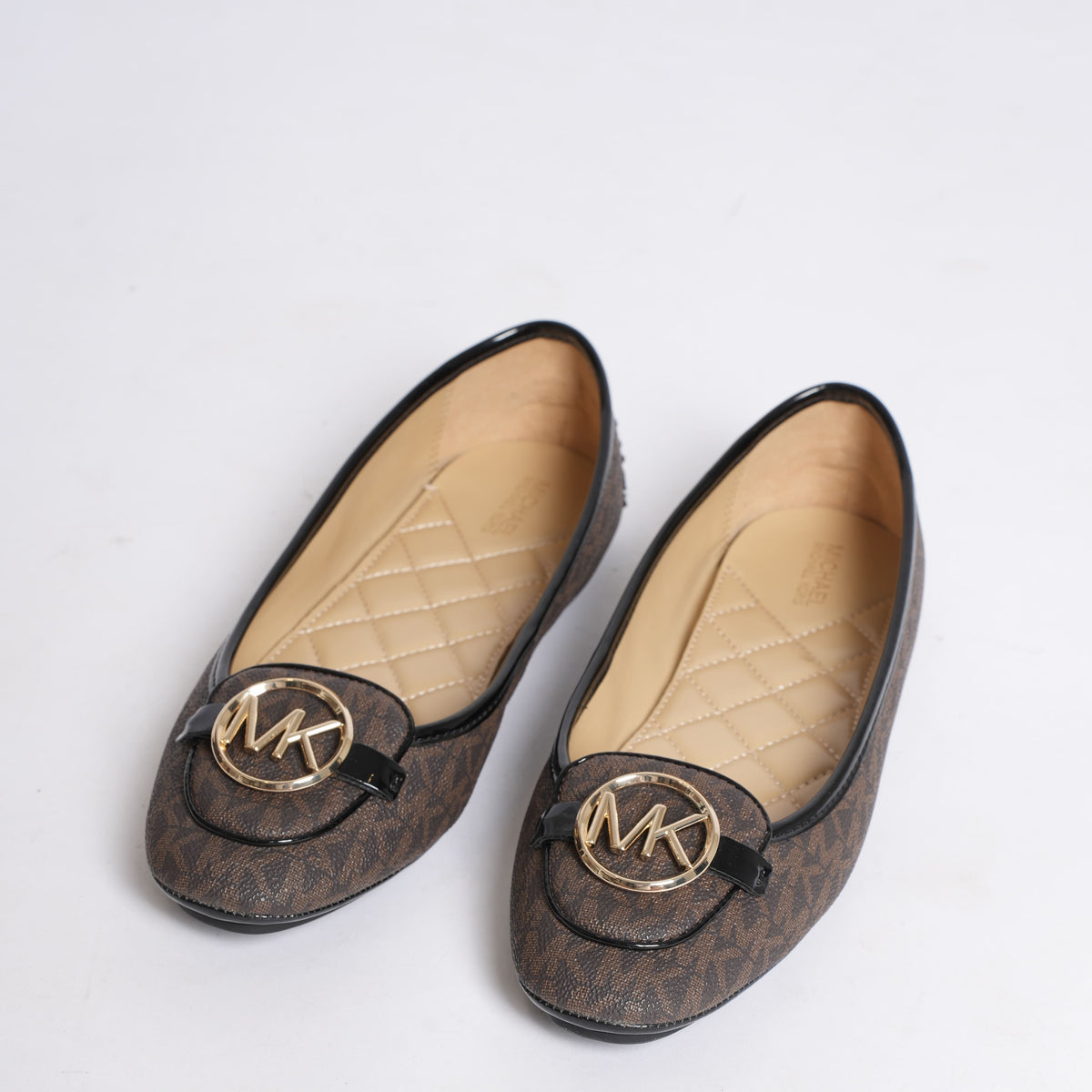 Womens Footwear Michael Kors Lillie Moccasin Flats Brown Michael
