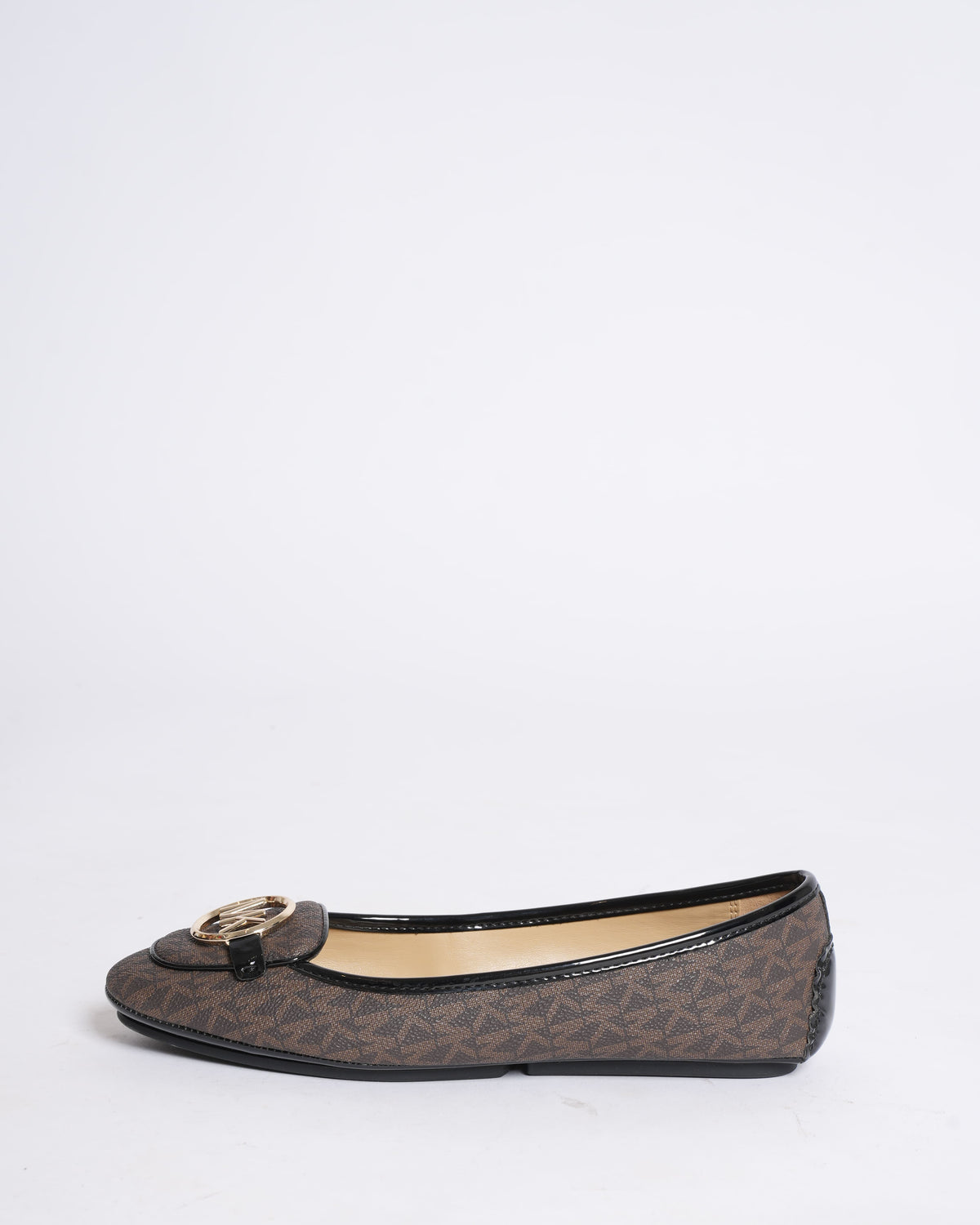 New Michael Kors Lillie Logo Moccasin