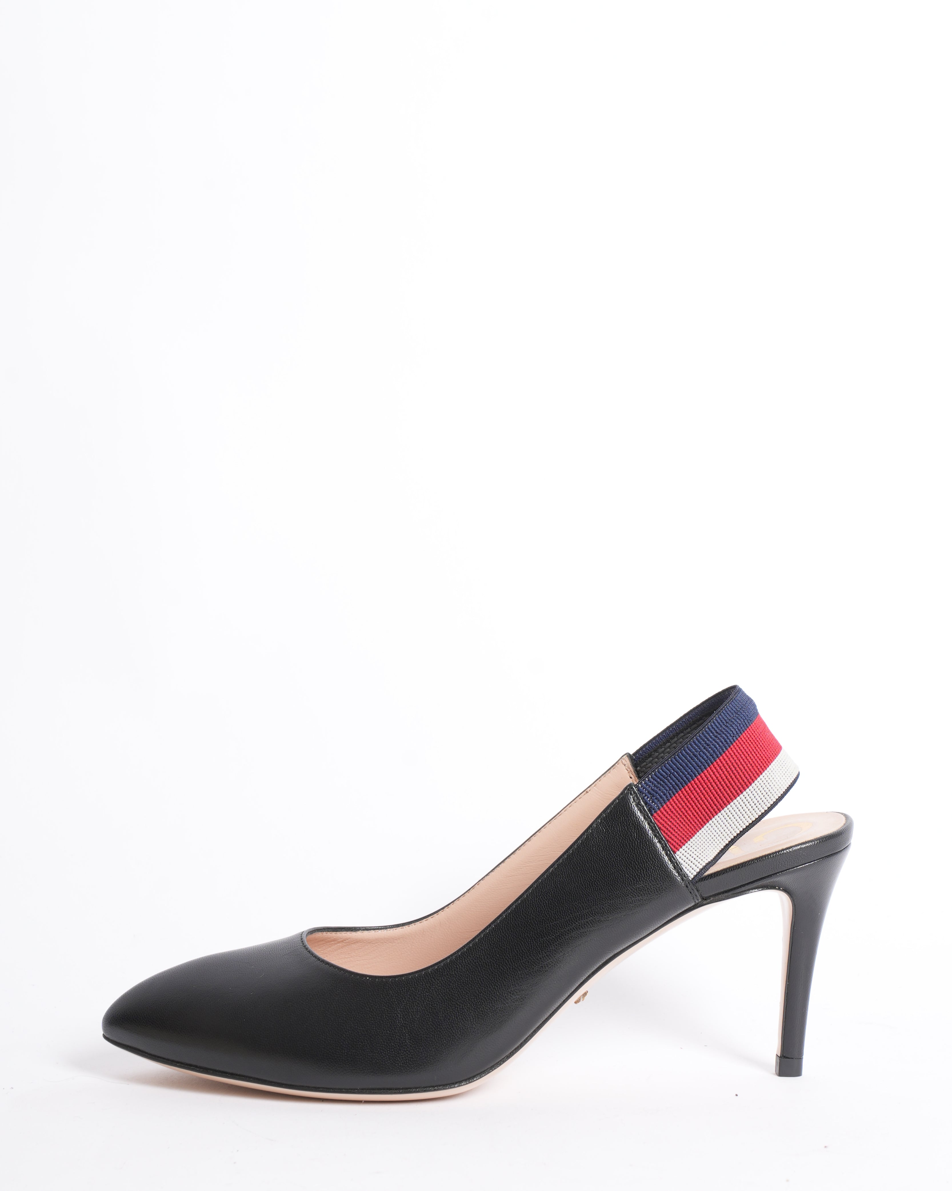 Gucci Pointy Toe Heels In Black