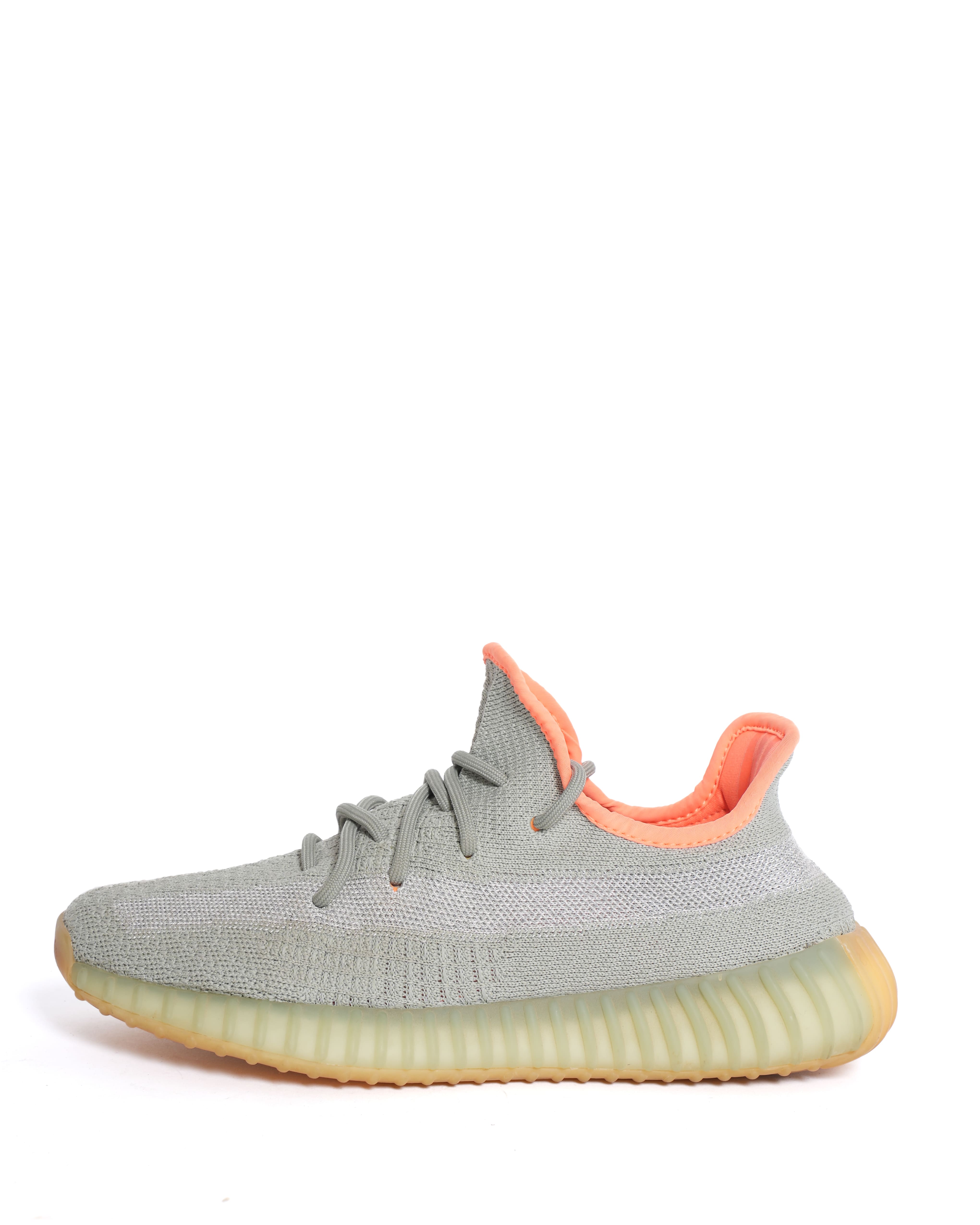 Yeezy x Adidas Boost 350 V2  Desert Sage Reflective Knit Trainers for Women’s
