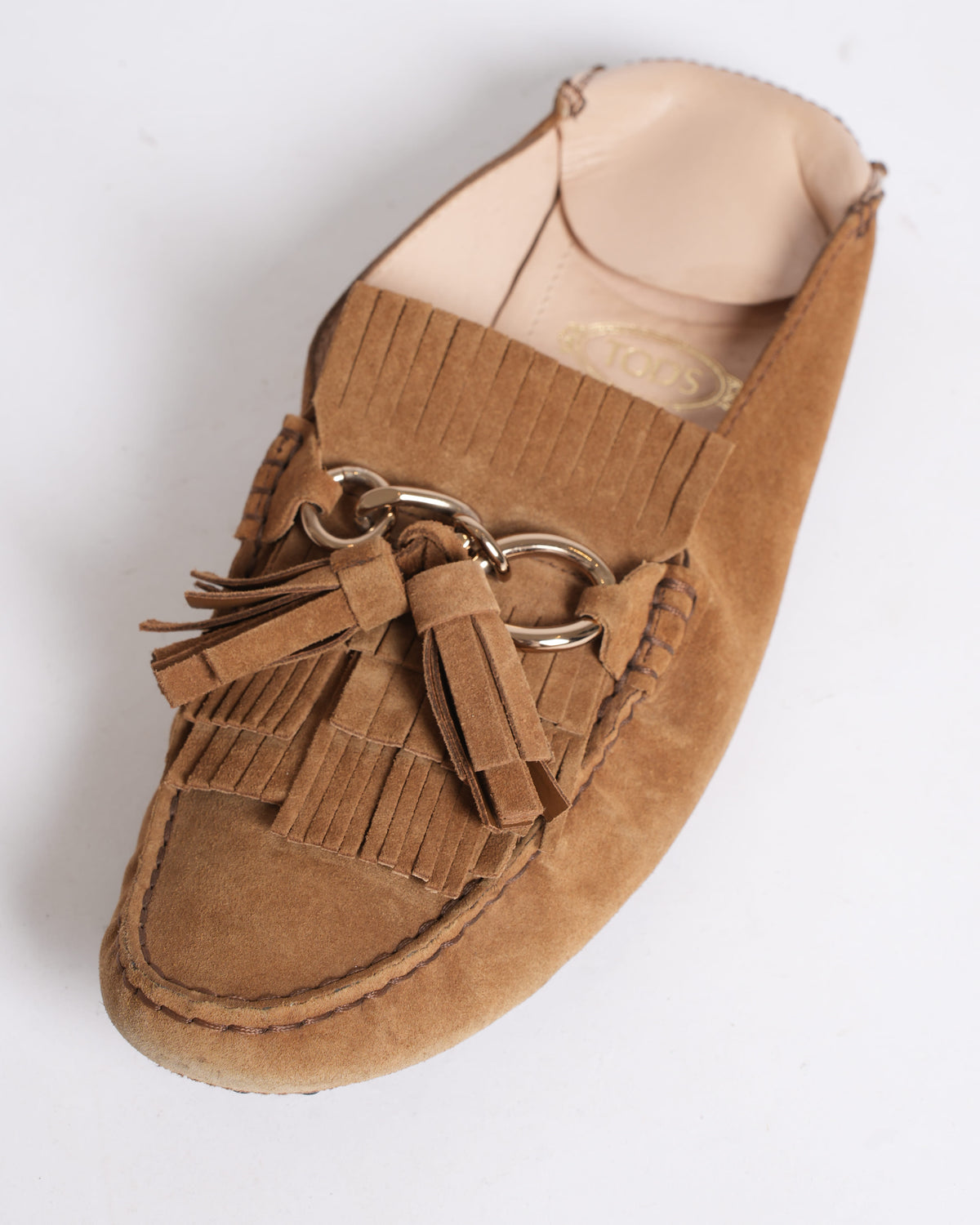 Tod's Suede Women's Slip-On Loafers