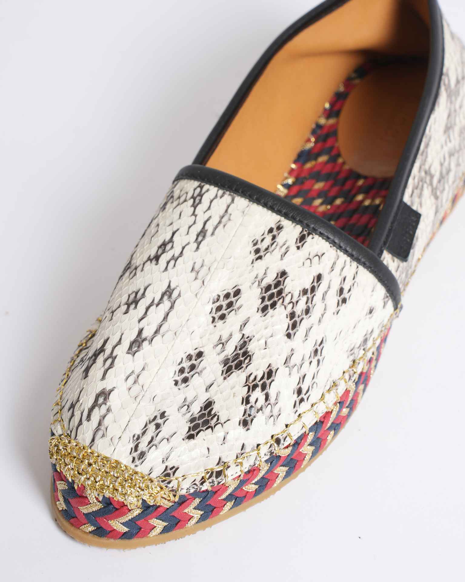 Gucci snakeskin espadrilles