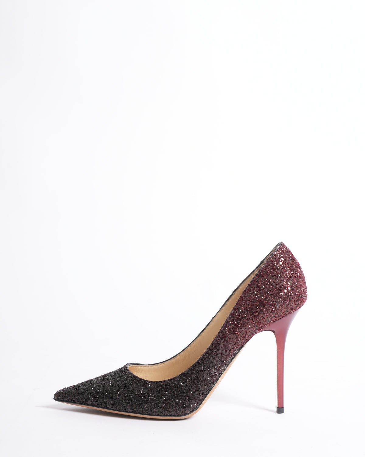 Jimmy choo crystal glitter ombre heels