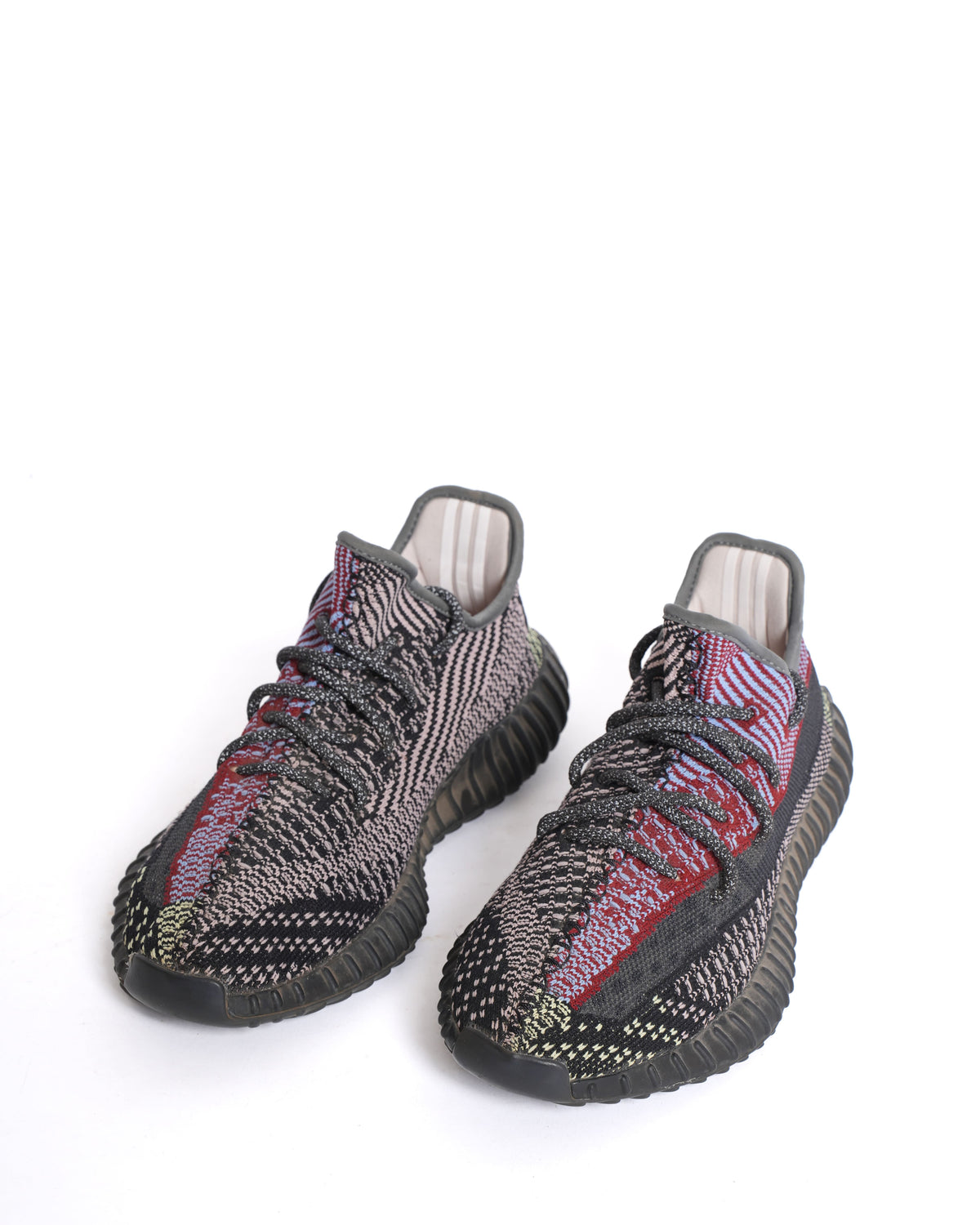 adidas gazelle silver green womens Yeezy x Adidas Black/Pink Knit Fabric Boost 350 V2 Sneakers, FR40 - BOPF