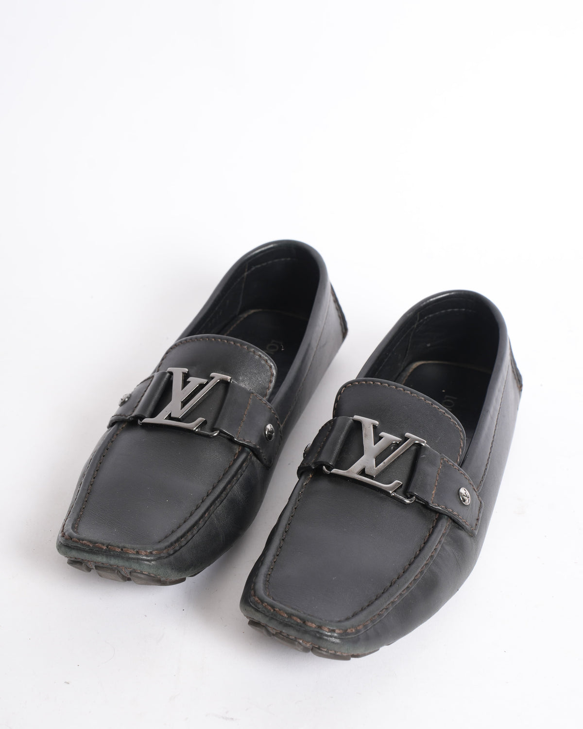 Louis Vuitton Monte Carlo Leather Loafers