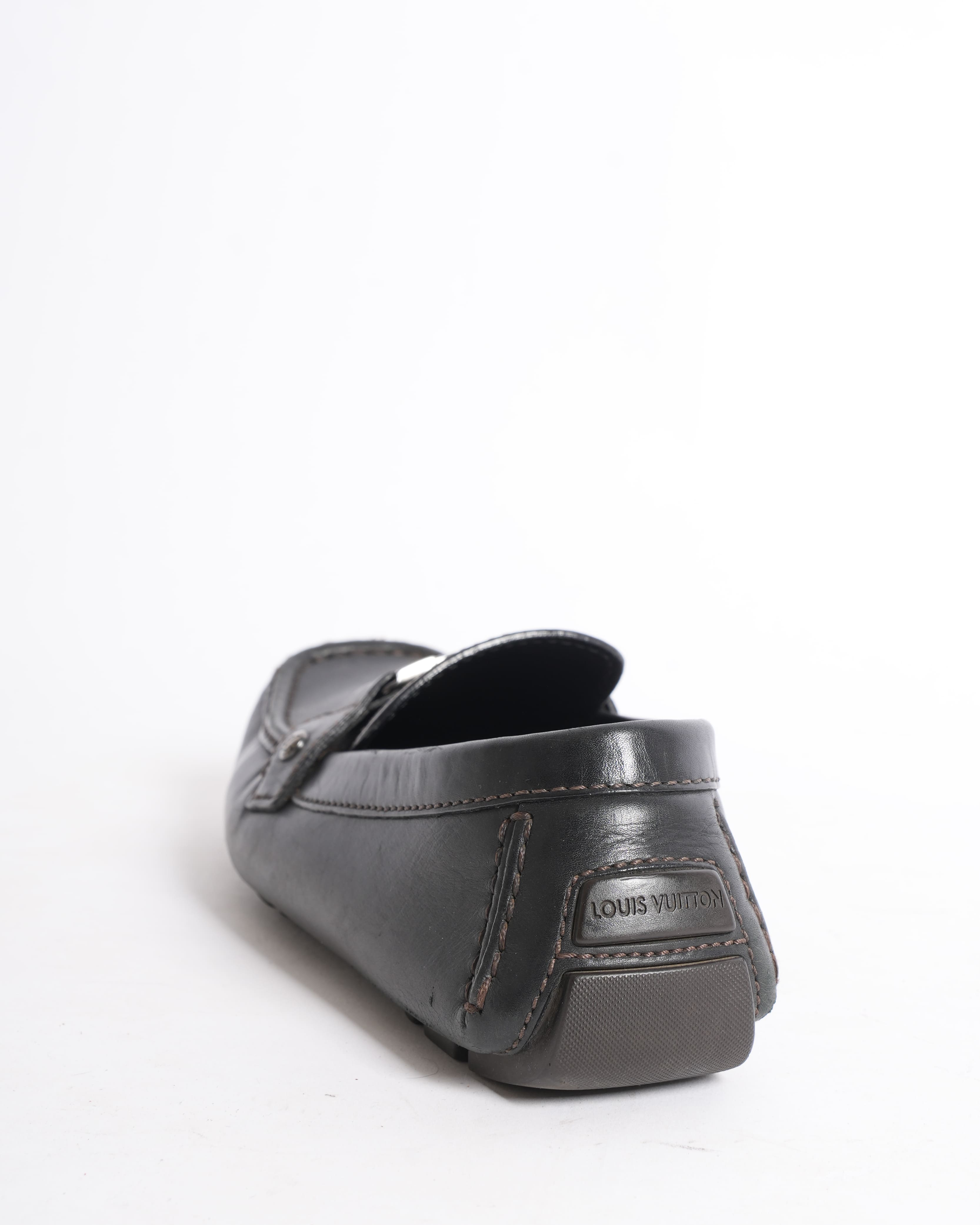 Louis Vuitton Monte Carlo Leather Loafers