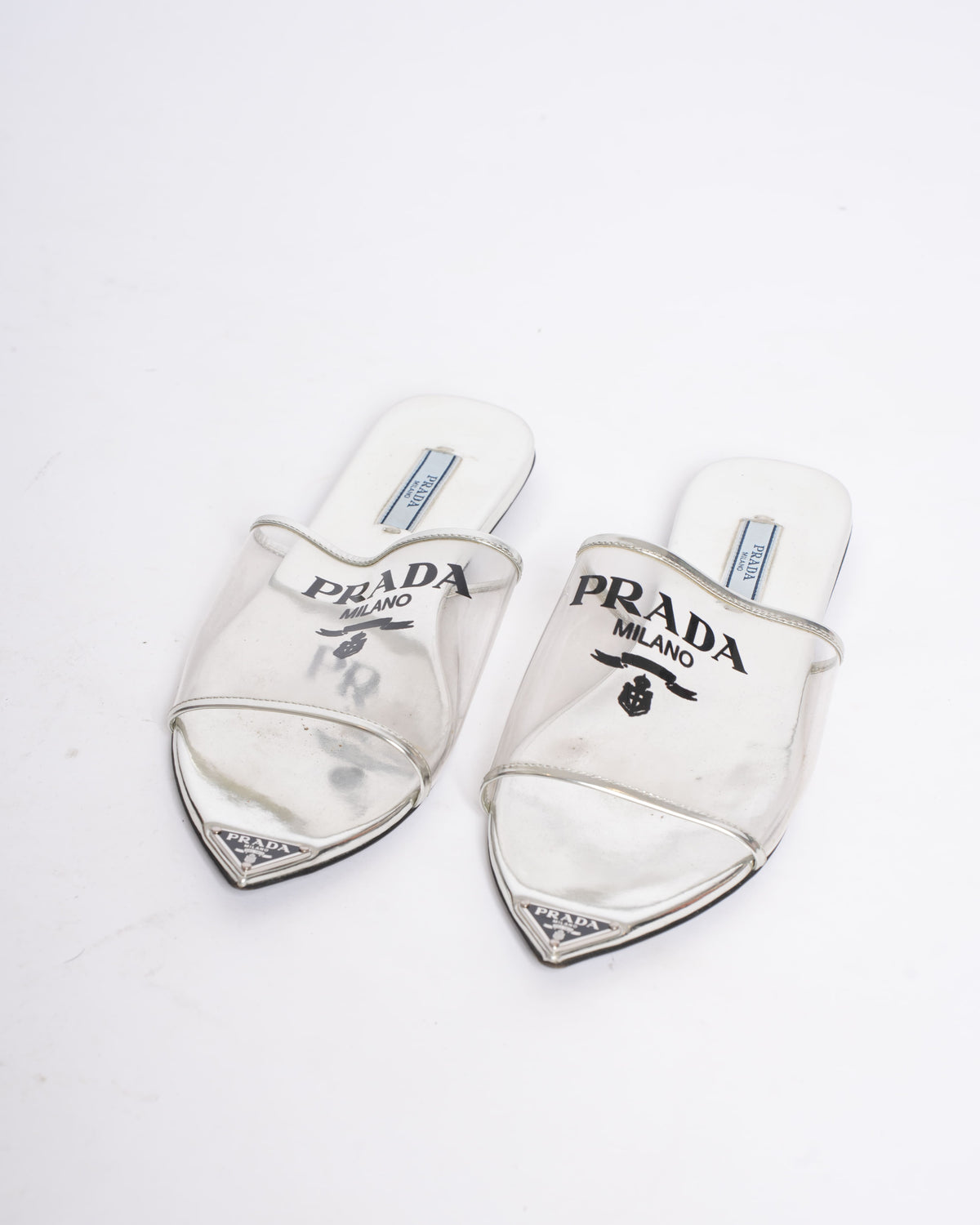 Prada Plexiglass Slides