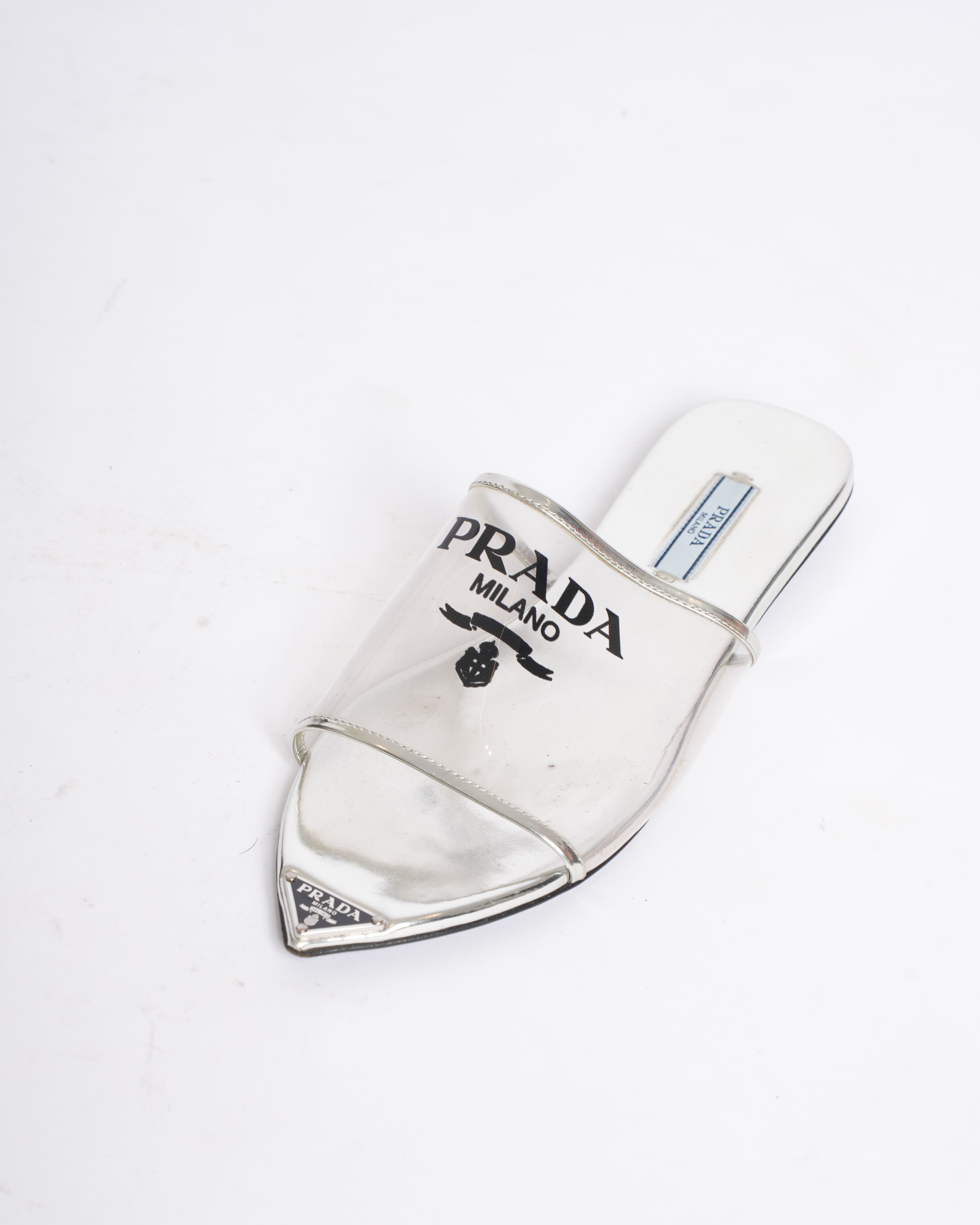 Prada Plexiglass Slides