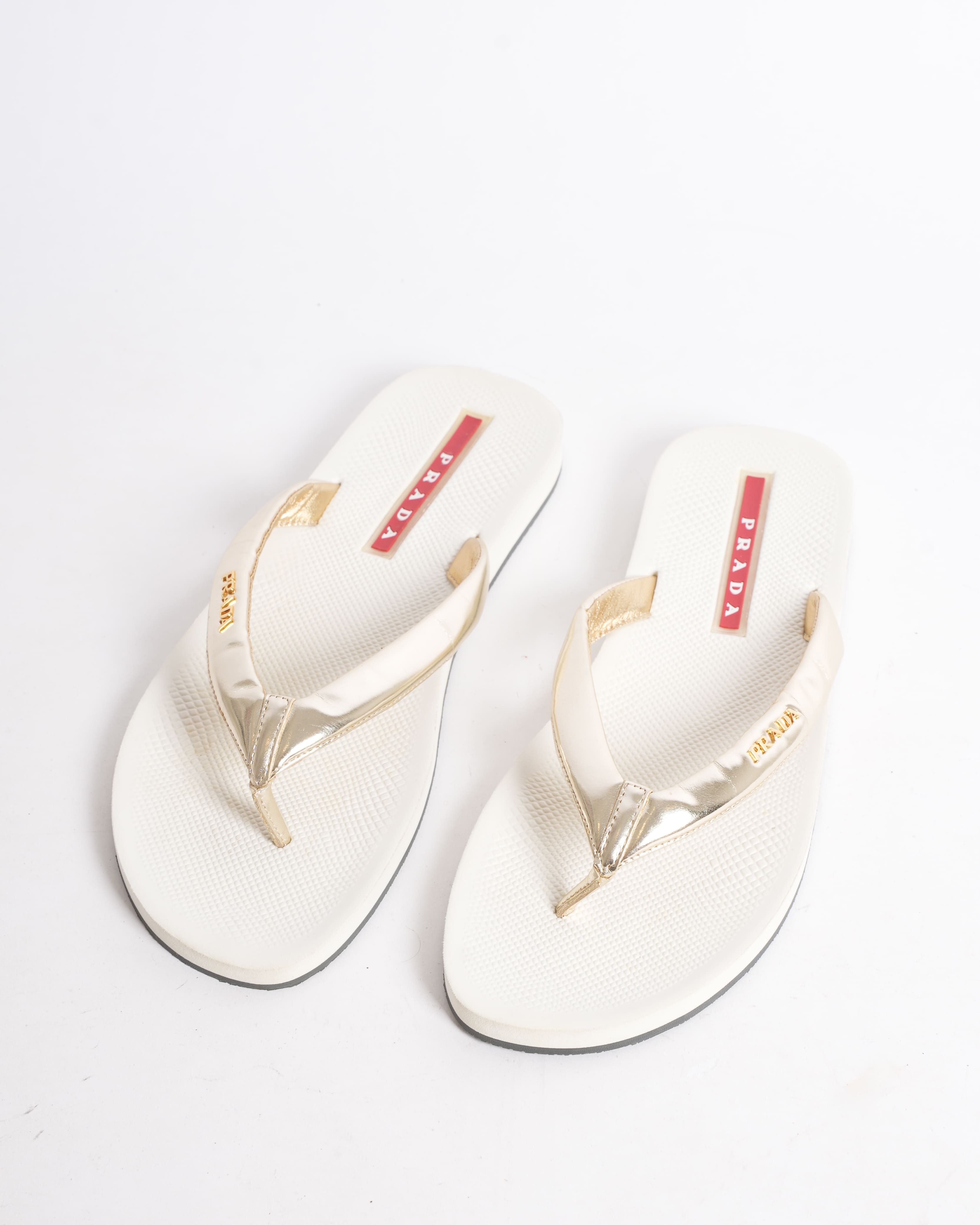 Prada Flip Flops