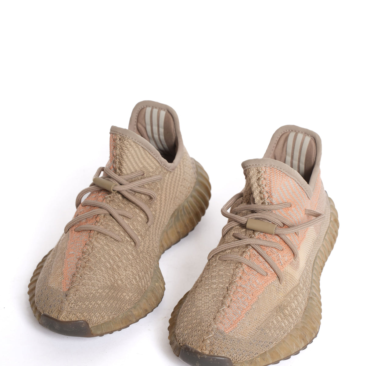 adidas gazelle silver green womens Pre-Loved Yeezy Boost 350 V2 Knit Trainers