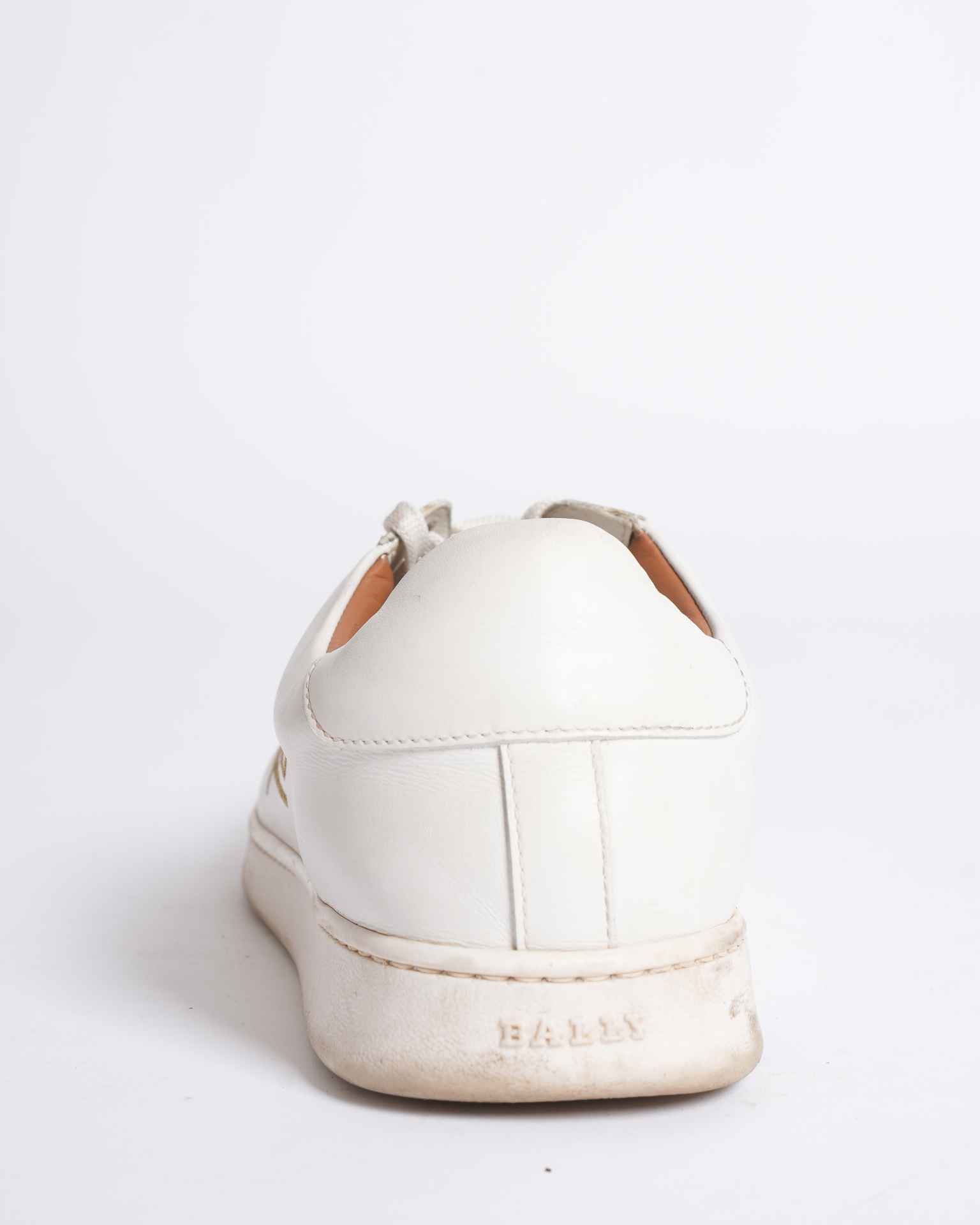 Bally Lace Tie-up Sneakers In White