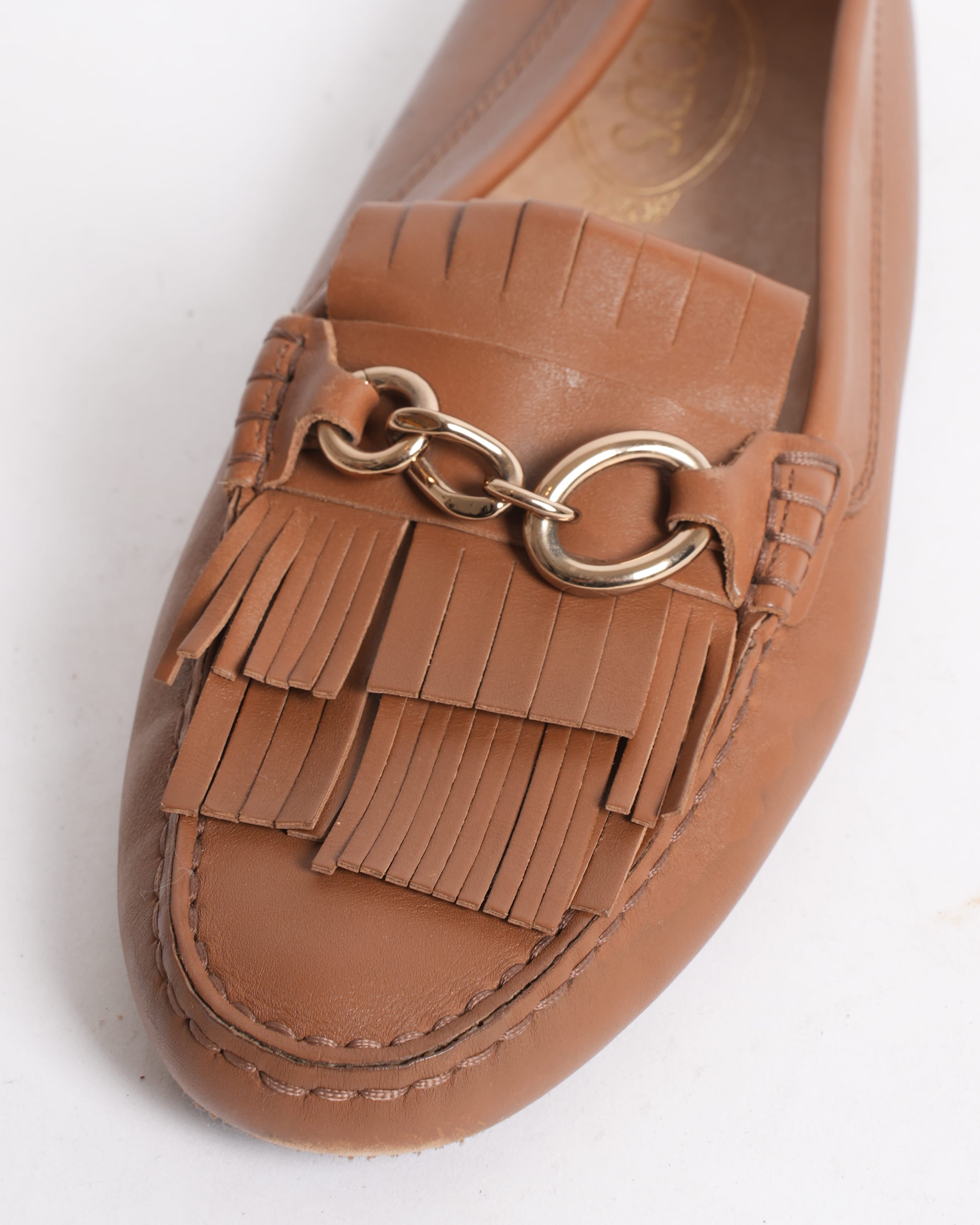 Tod's Women's Drivers Loafers In Brown