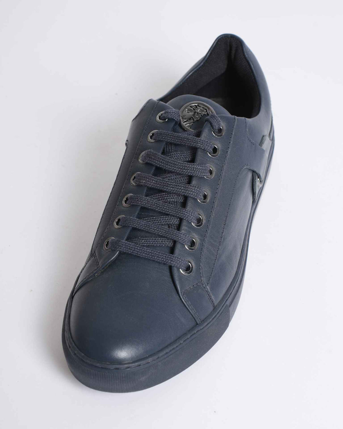 Versace Collection Sneakers In Navy Blue