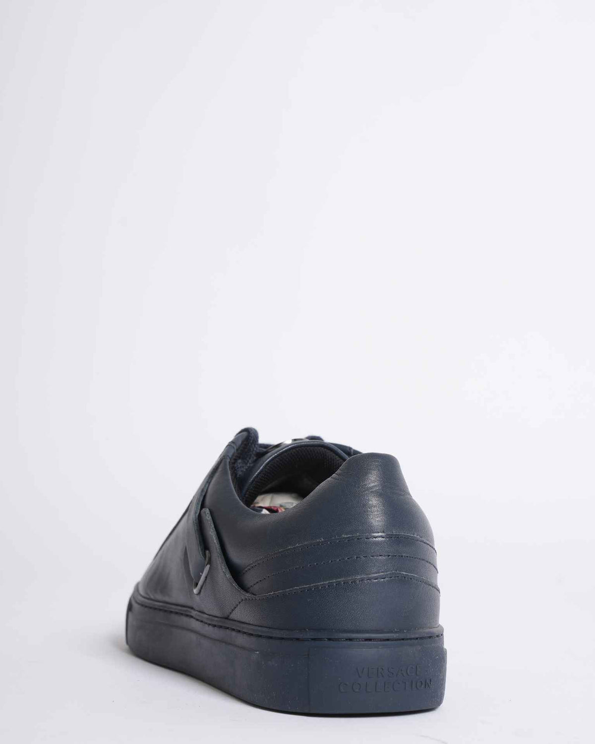 Versace Collection Sneakers In Navy Blue