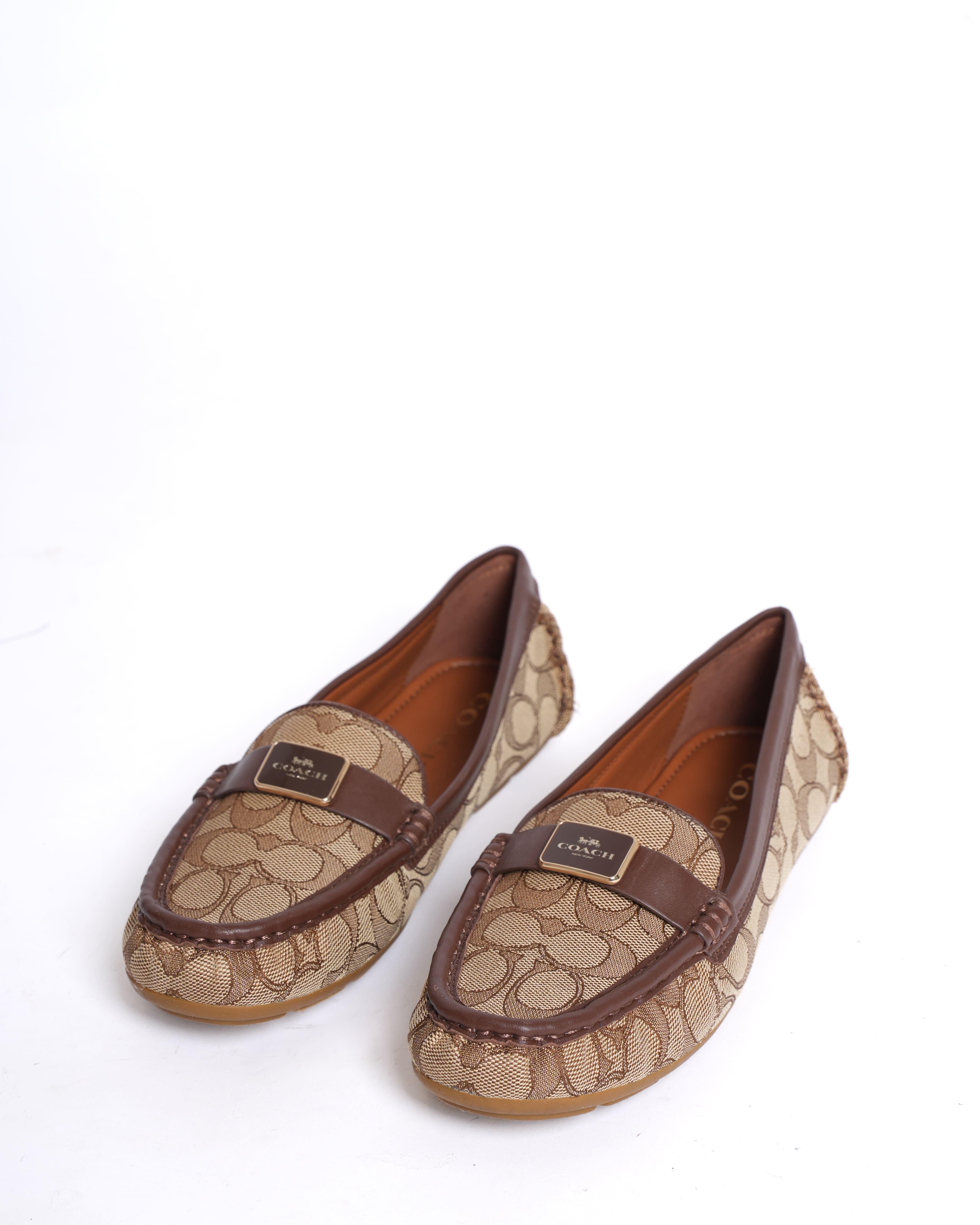 Coach Mana Driver in Signature Jacquard