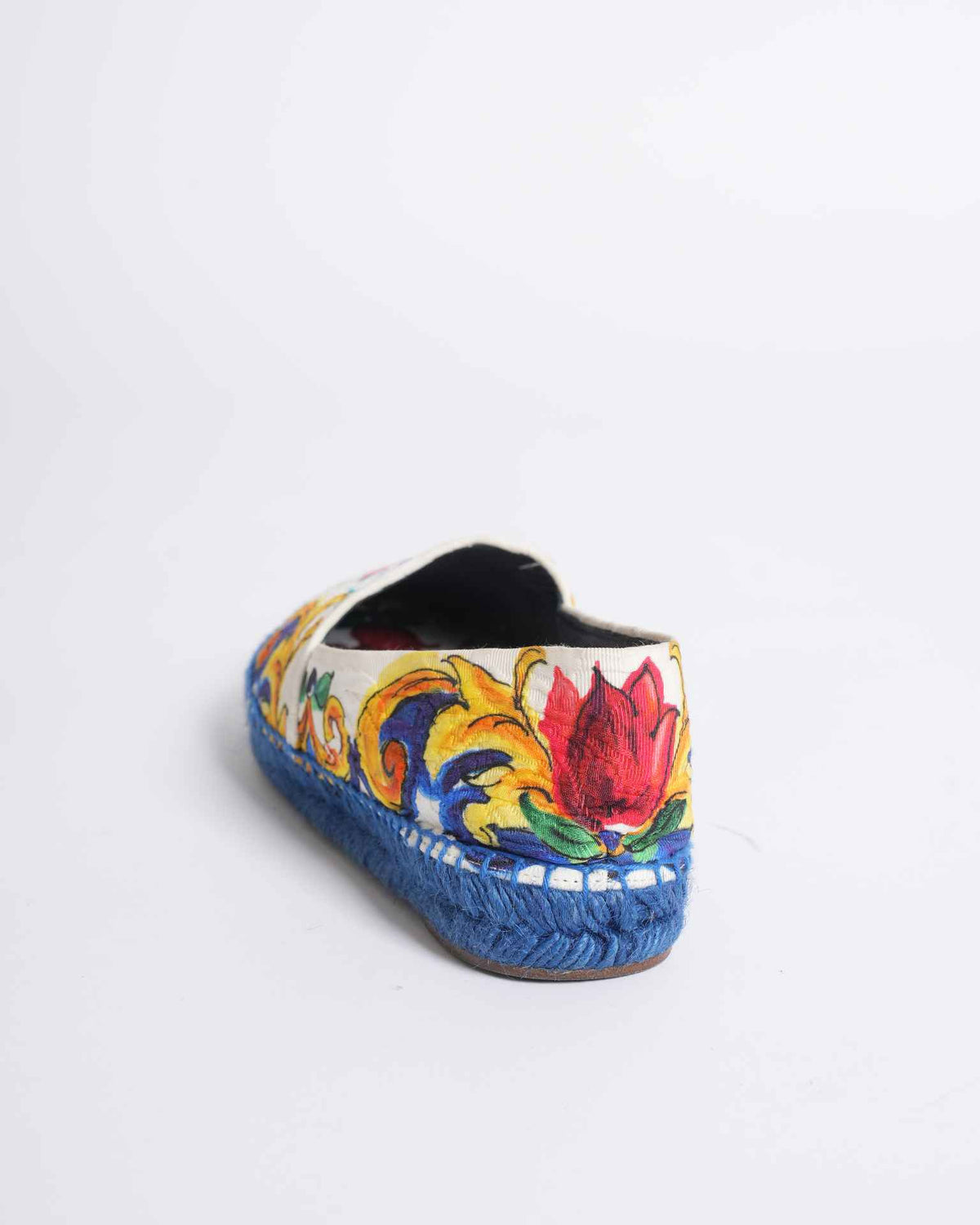 Dolce & Gabbana Multicolor Floral Print Espadrilles