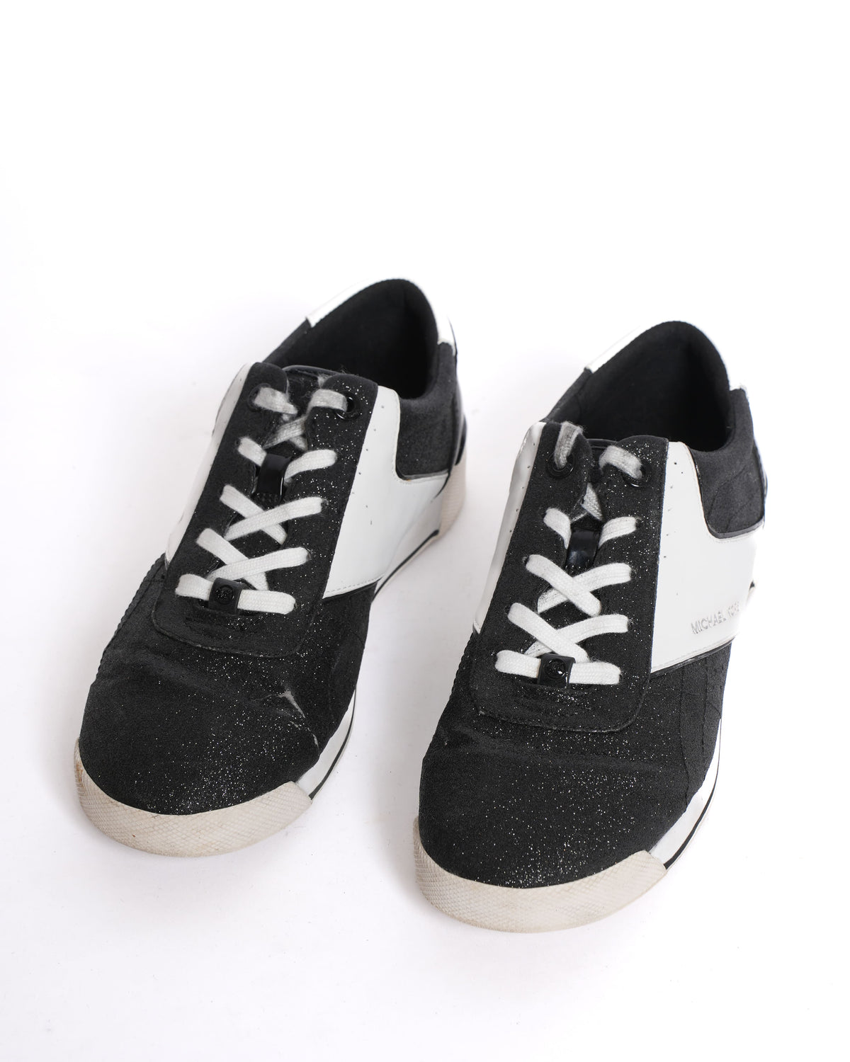 Michael Kors Women's Black Leather Trainers