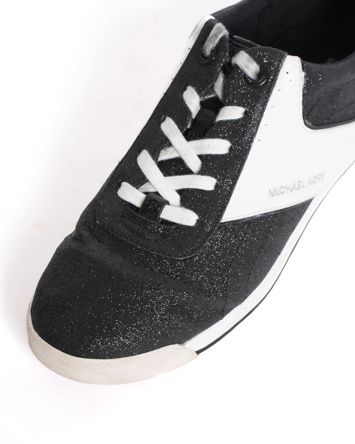 Michael Kors Women's Black Leather Trainers
