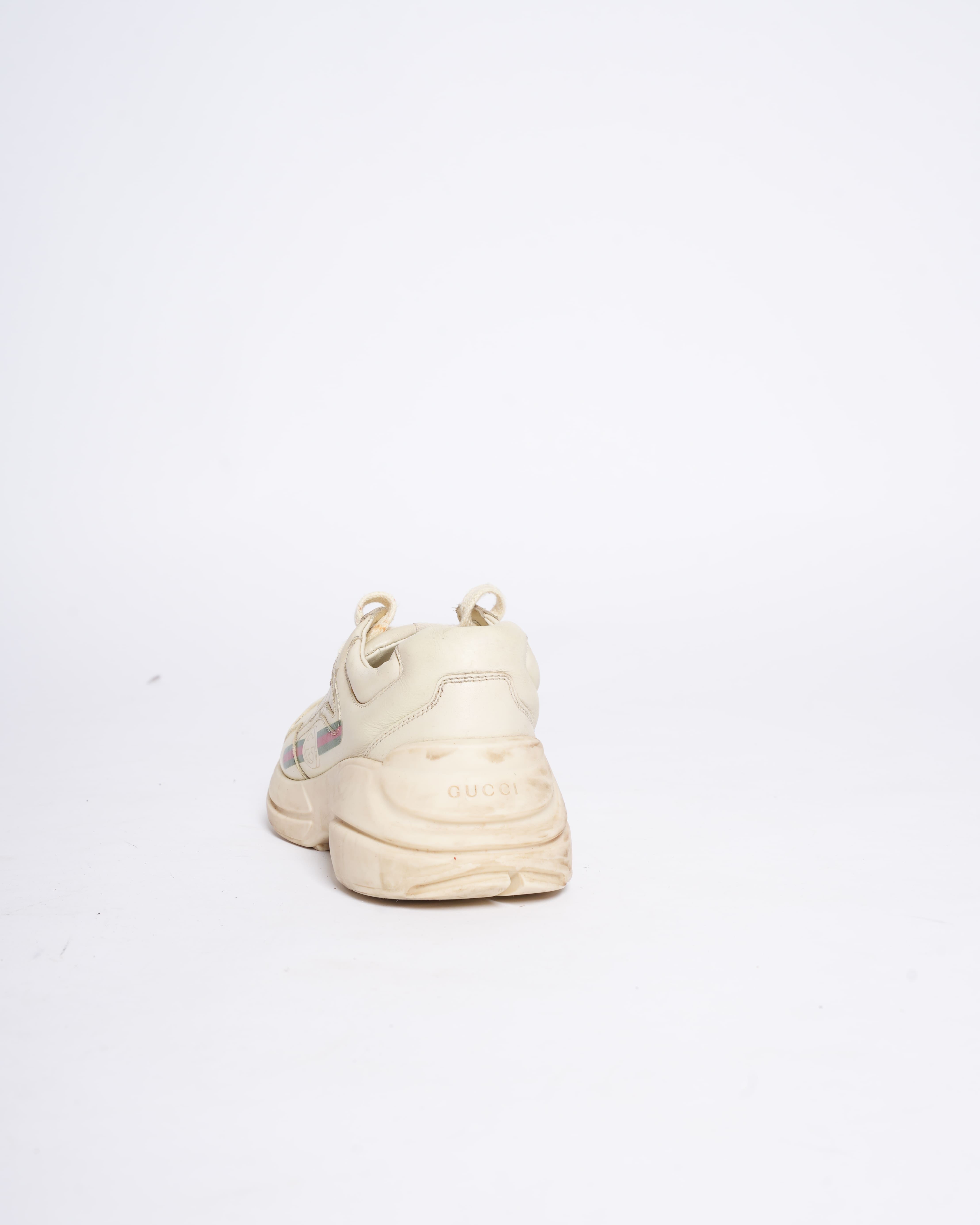 Gucci Boys Sneakers In White