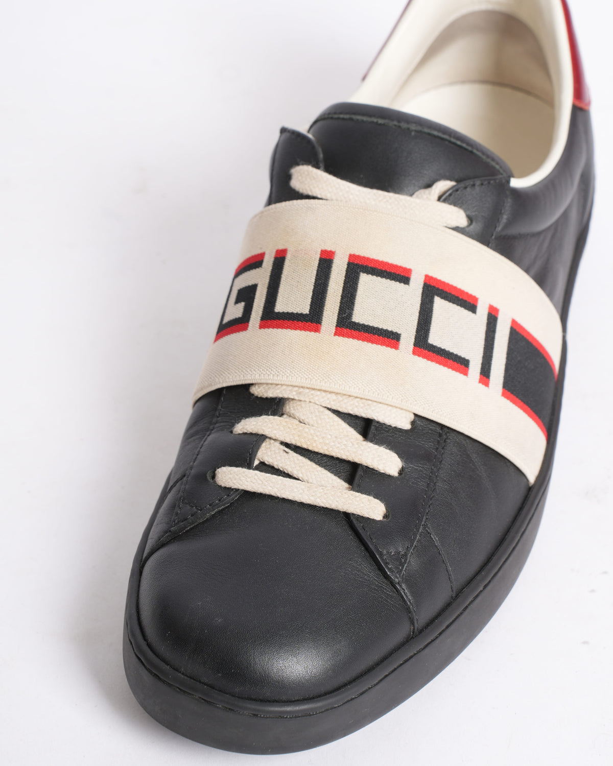 Gucci Men's Ace Gucci Stripe Trainers