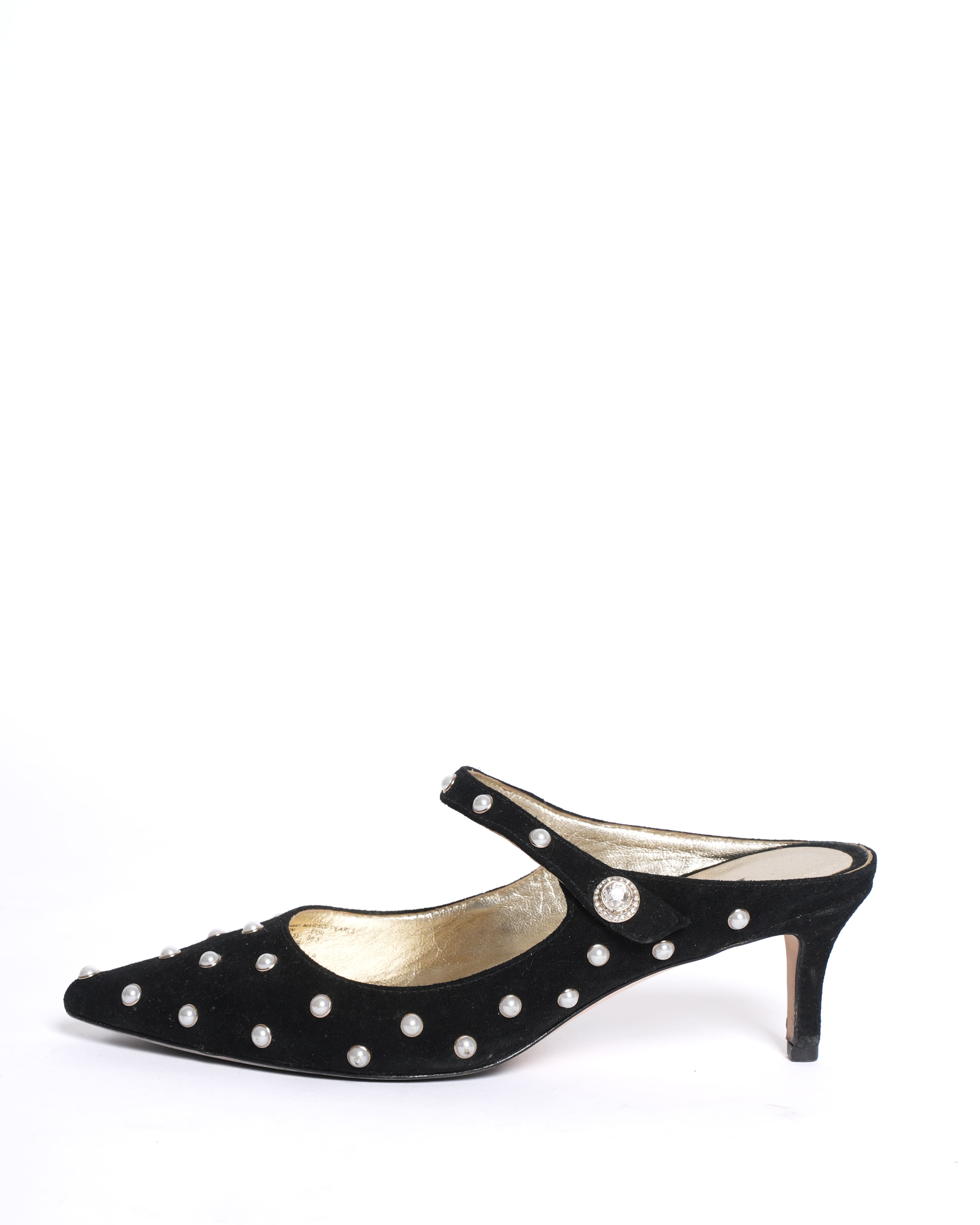 Kate Spade Pearl Kitten Heels