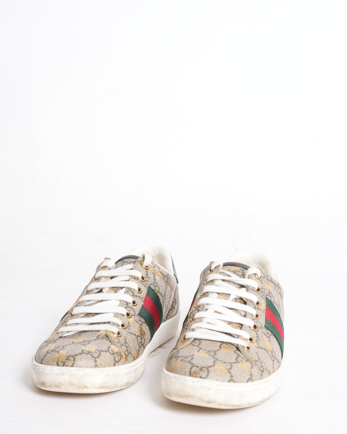 Gucci Ace GG Supreme lace up Shoes