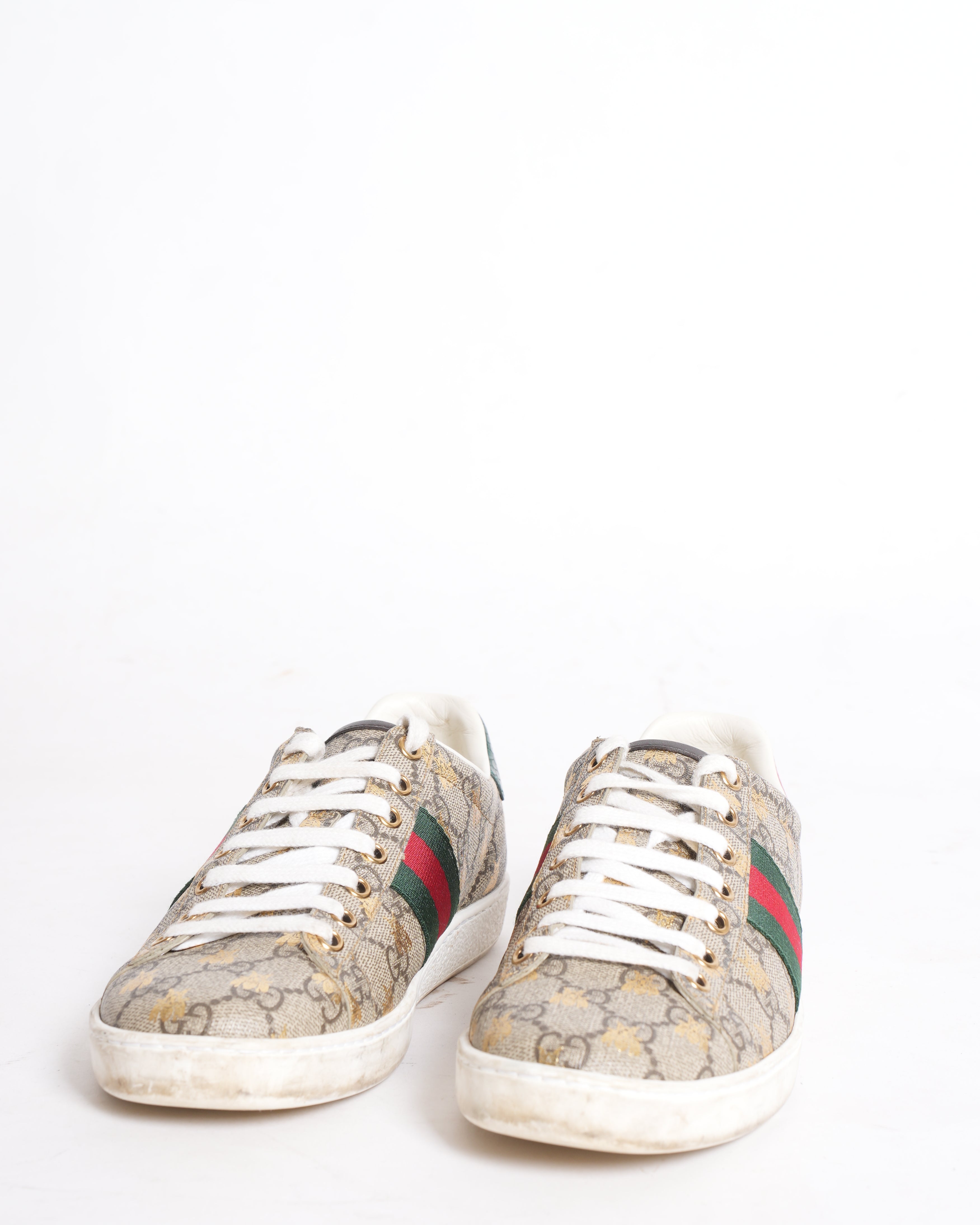 Gucci Ace GG Supreme lace up Shoes