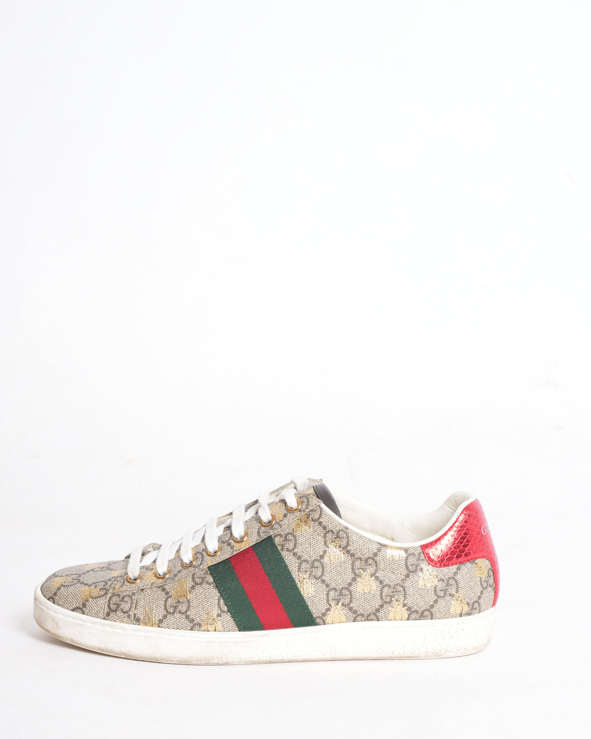 Gucci Ace GG Supreme lace up Shoes
