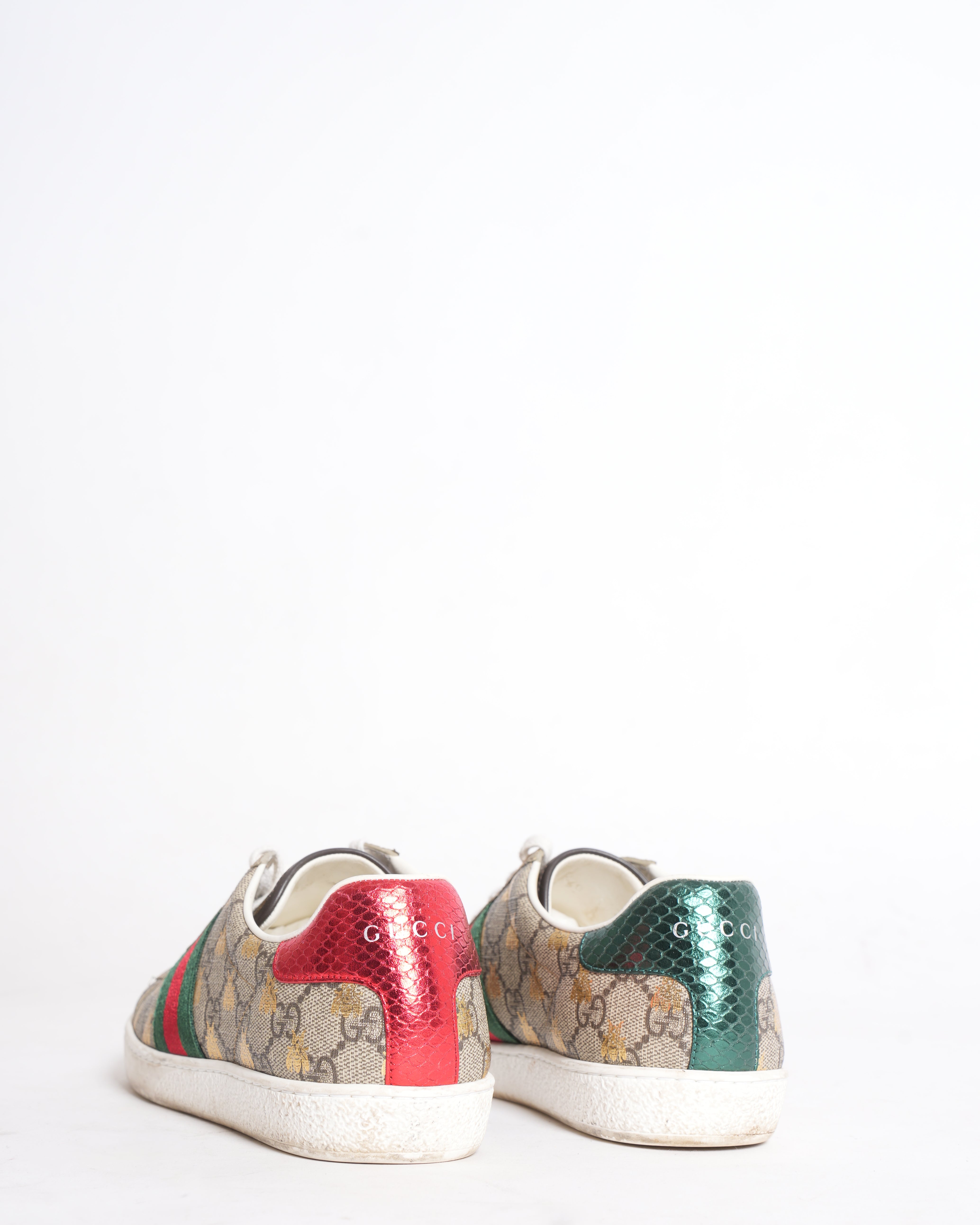 Gucci Ace GG Supreme lace up Shoes