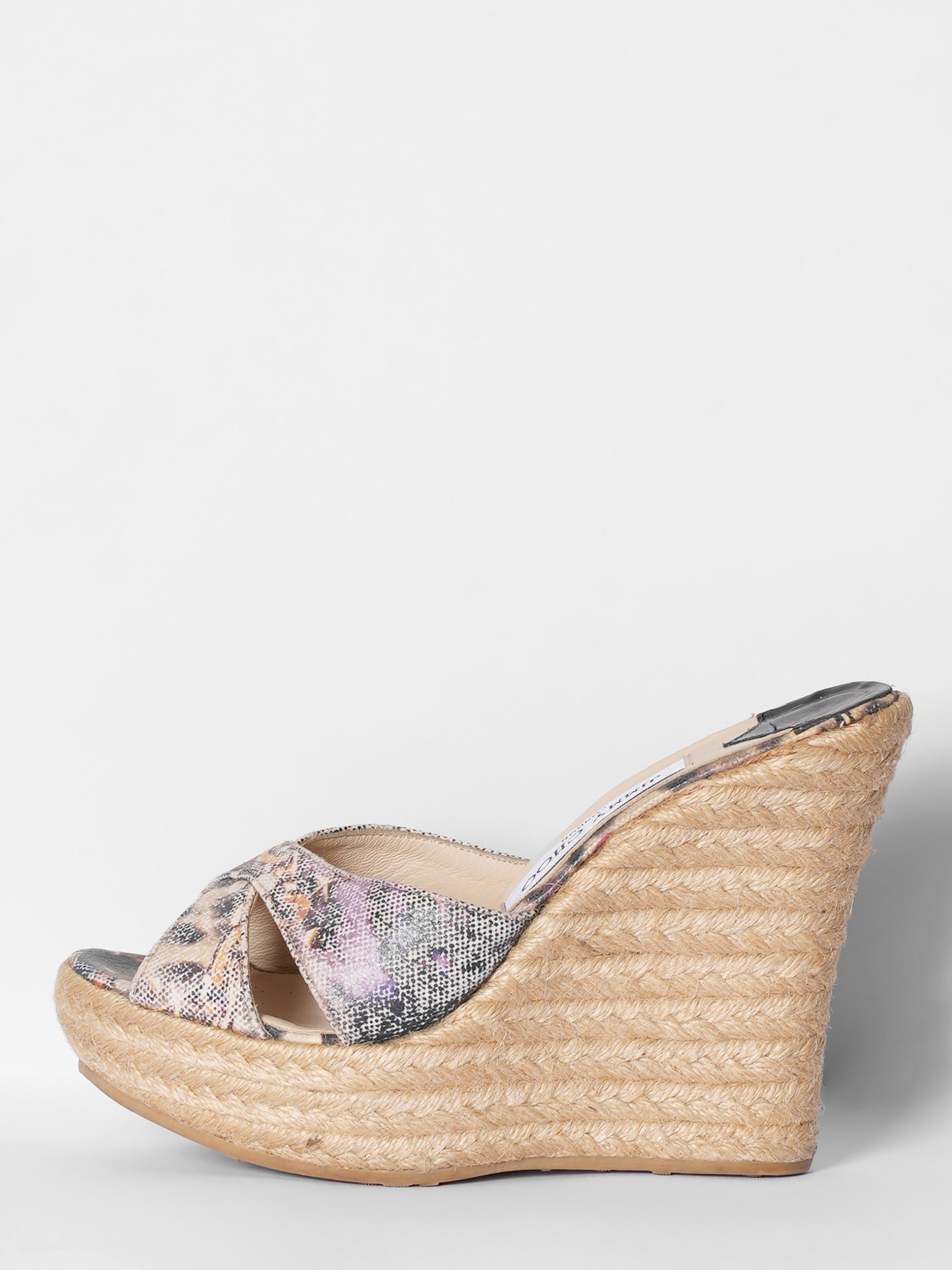 Jimmy Choo Python Wedges