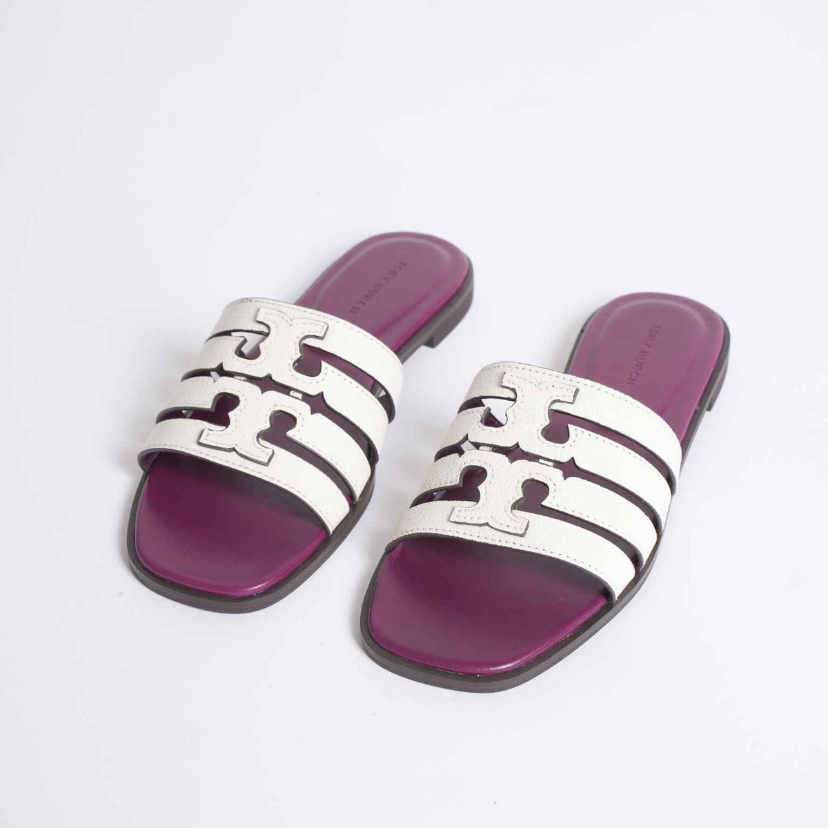 New Tory Burch Ines Multi-Strap Slide Sandals