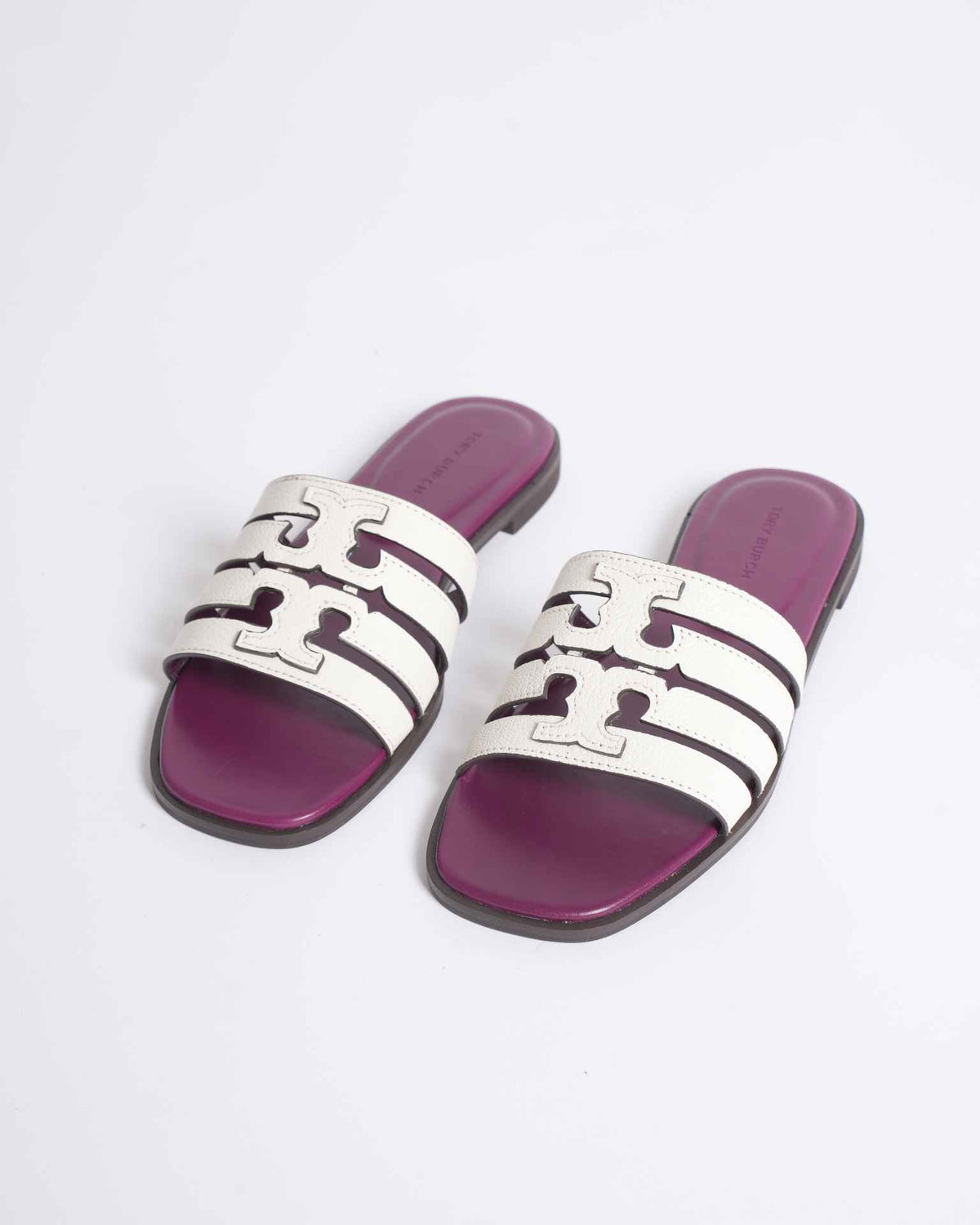New Tory Burch Ines Multi-Strap Slide Sandals
