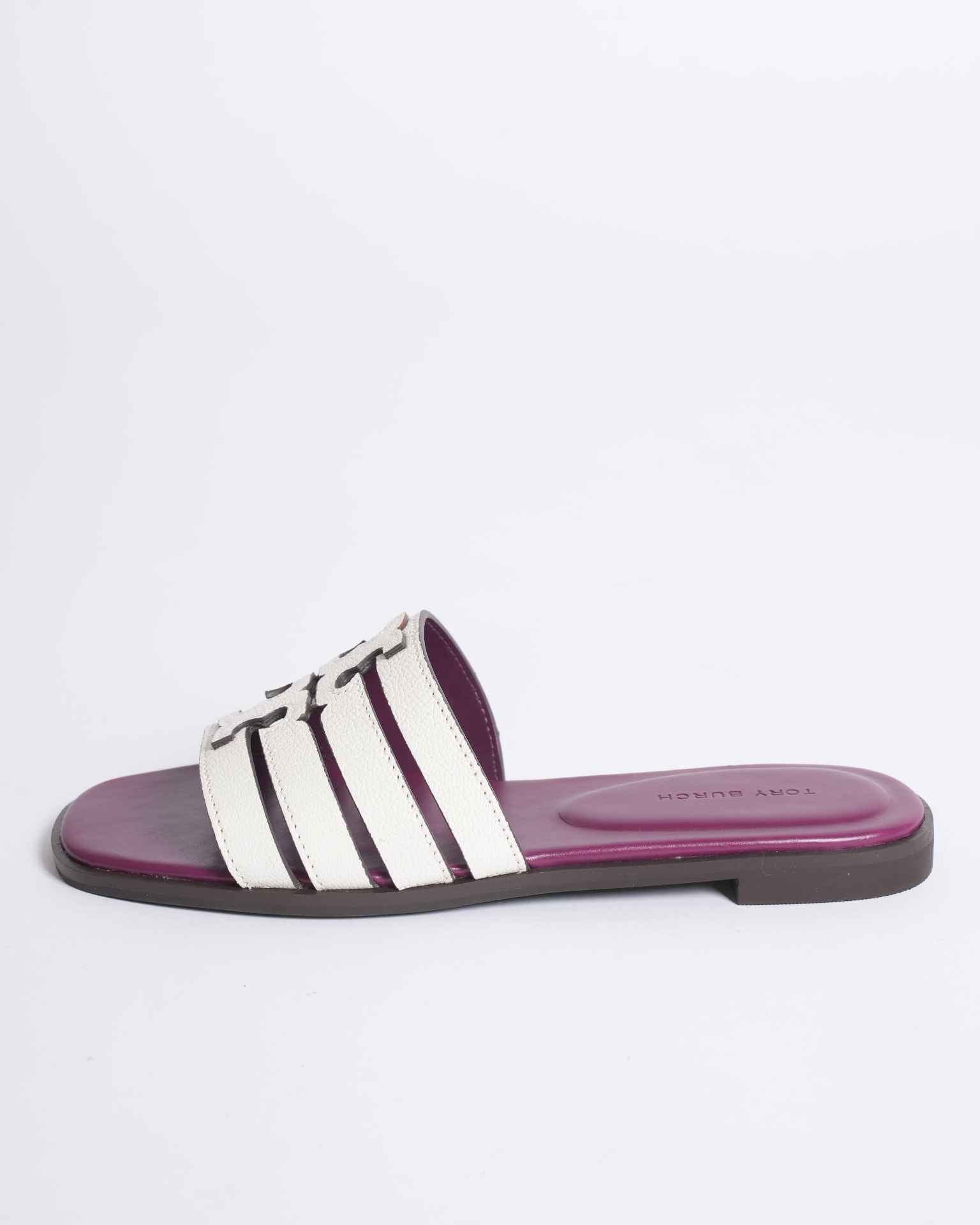 New Tory Burch Ines Multi-Strap Slide Sandals