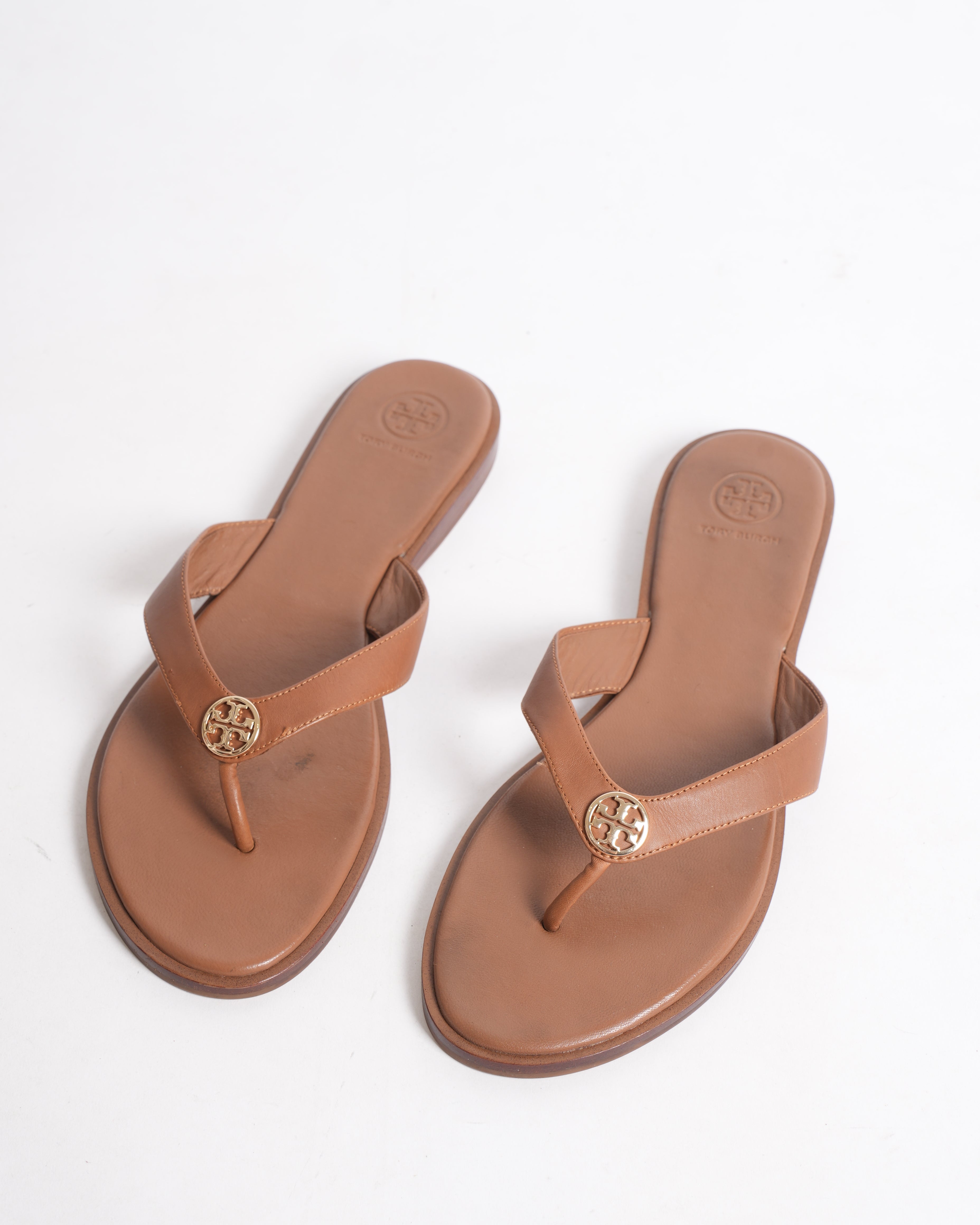 Tory Burch Slides In Brown