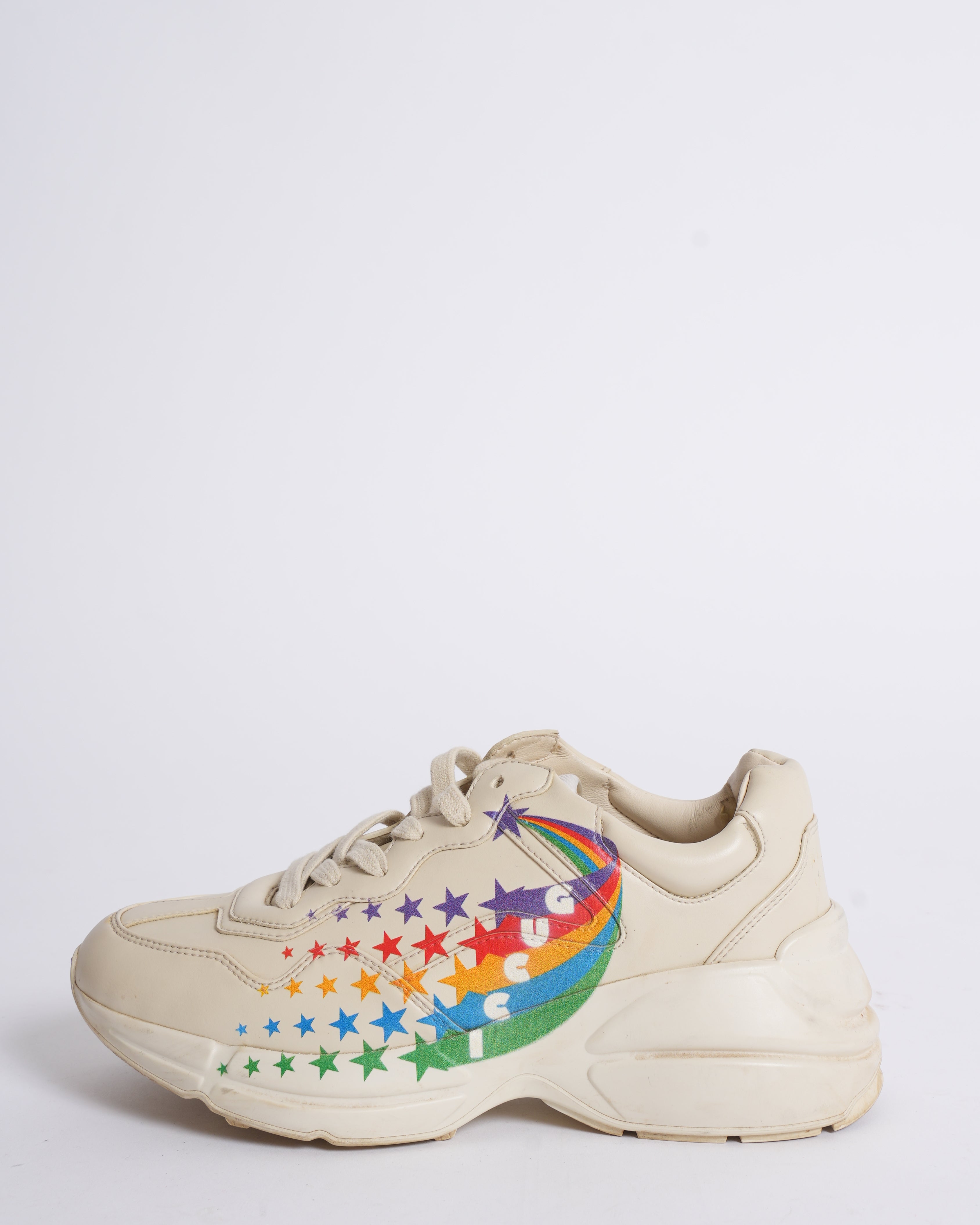 Gucci Women's Rhyton Trainers With Stars