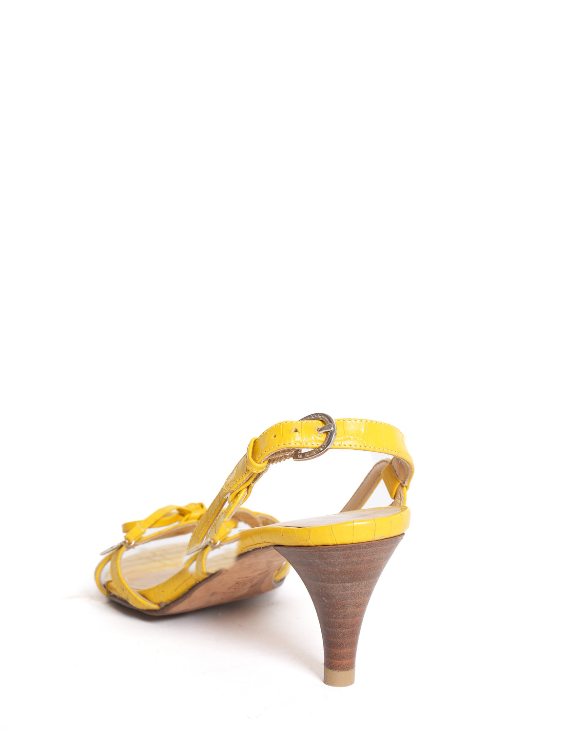 Aigner Yellow heels