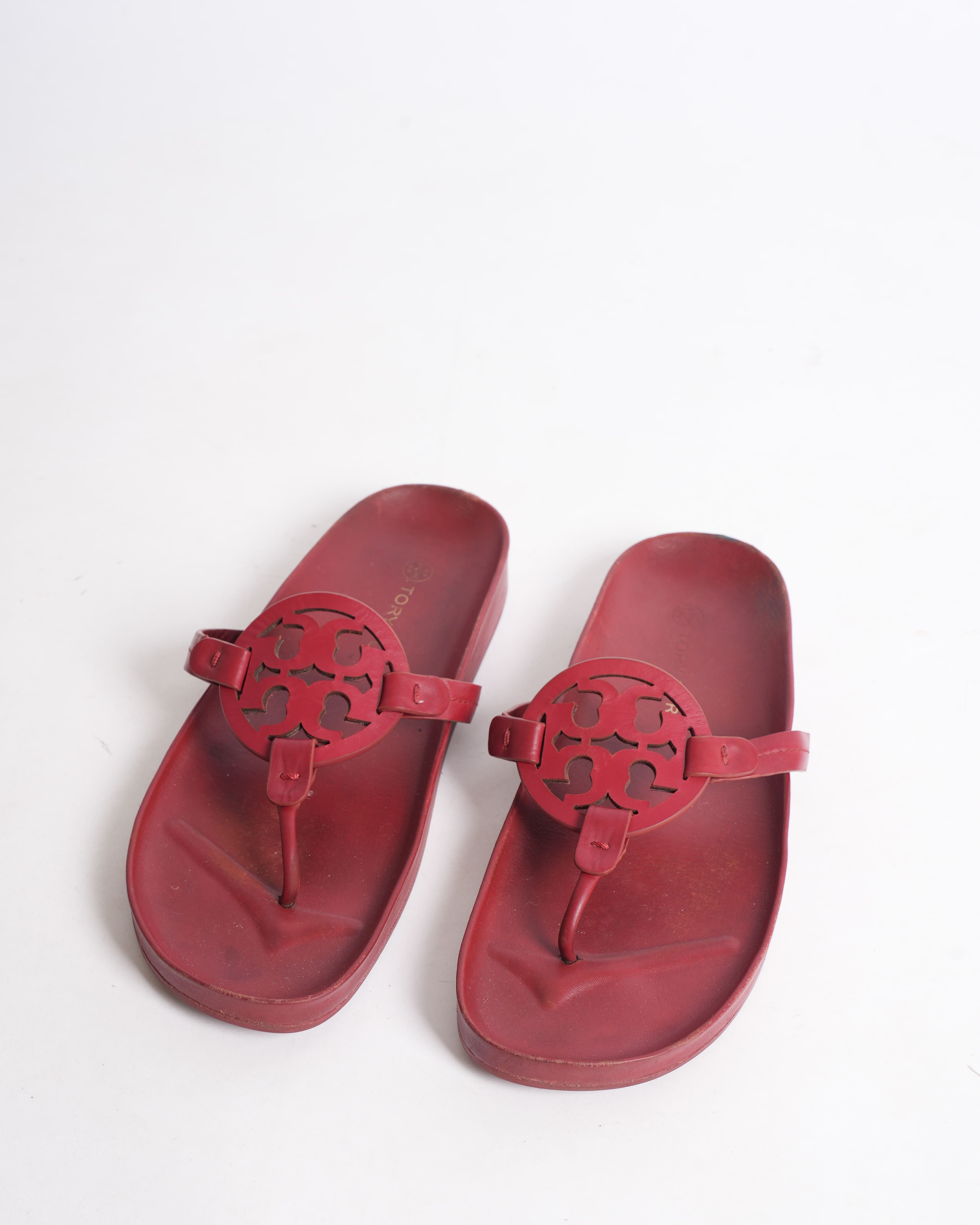 Tory Burch Women's Slides In Red