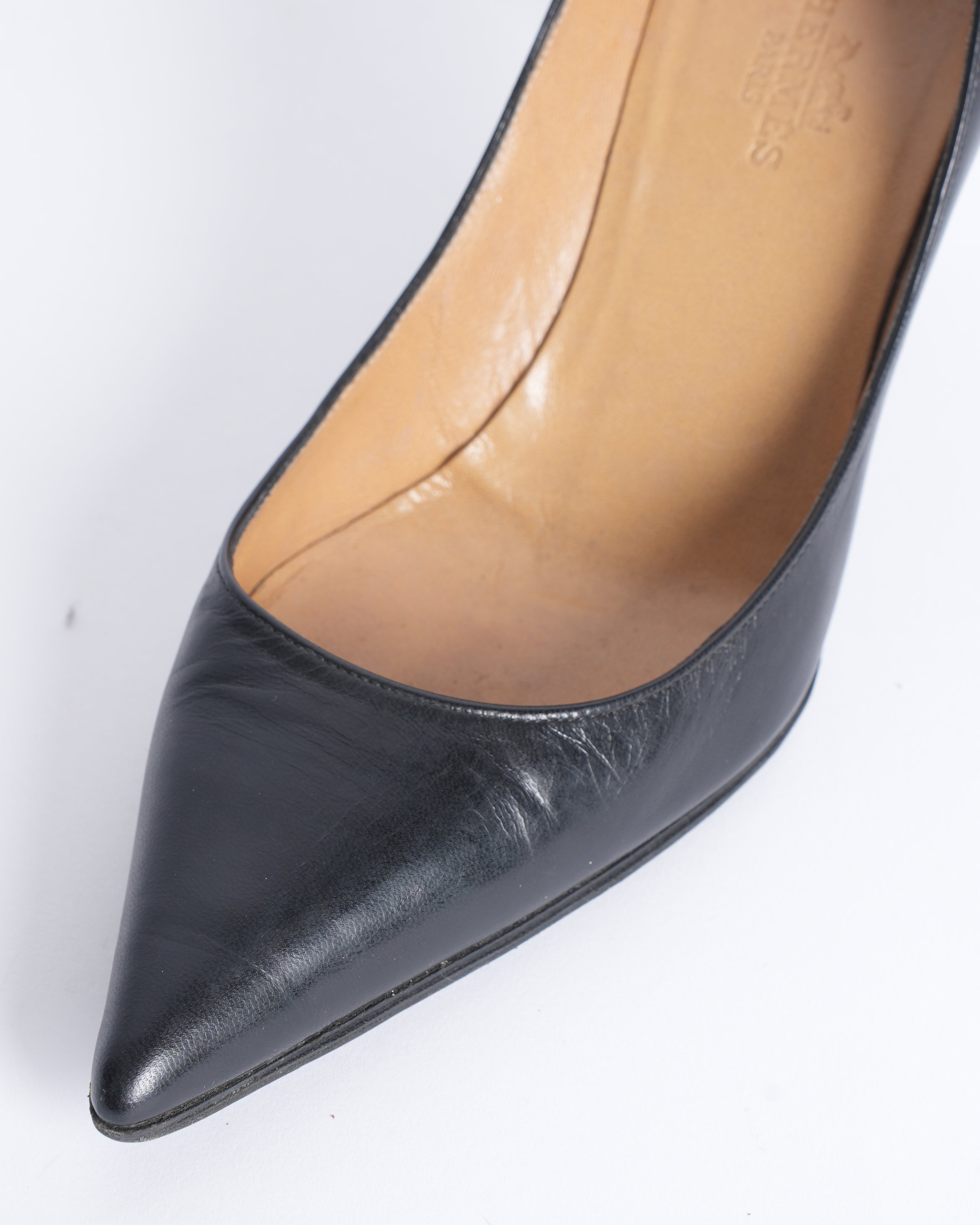 Hermes Heels in Black