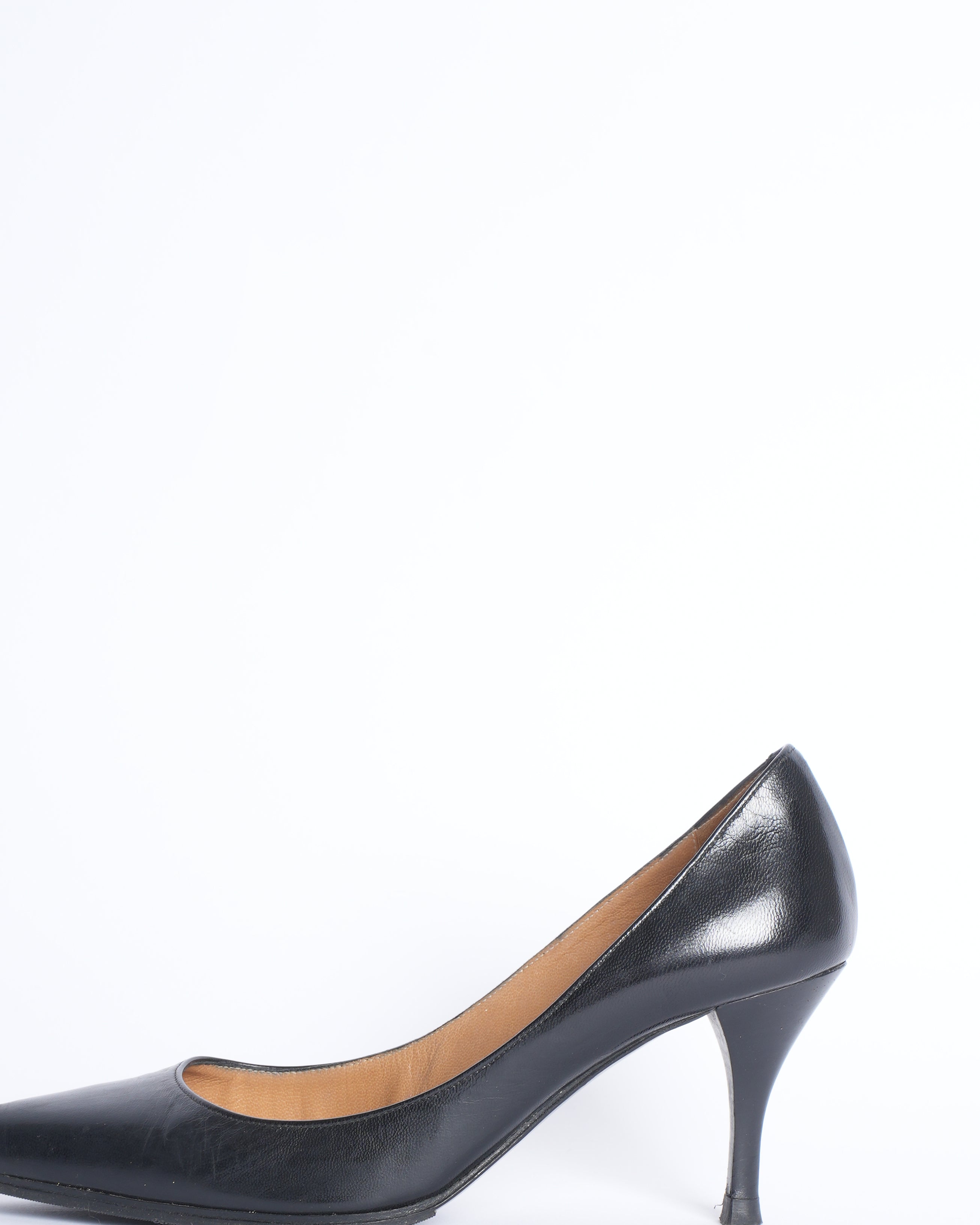 Hermes Heels in Black