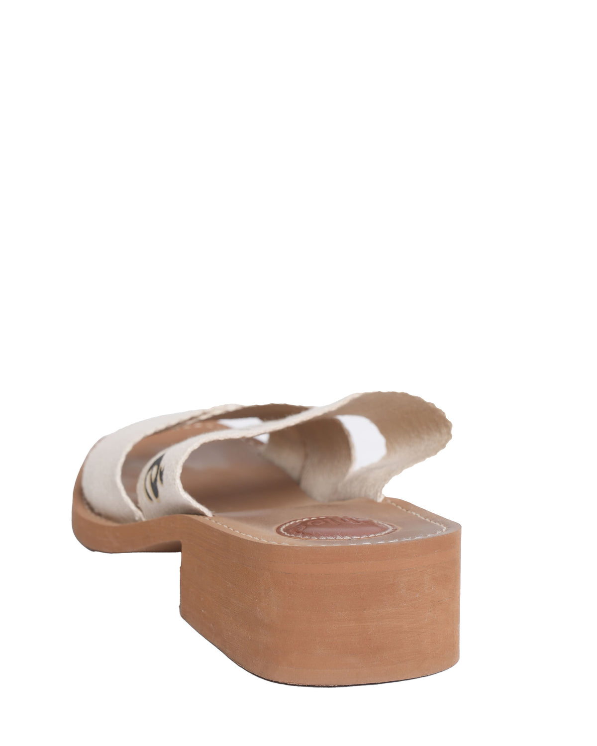 Chloé Woody Canvas Sandals