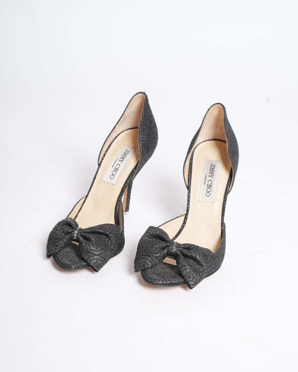 Jimmy Choo Brocade Floral Heels