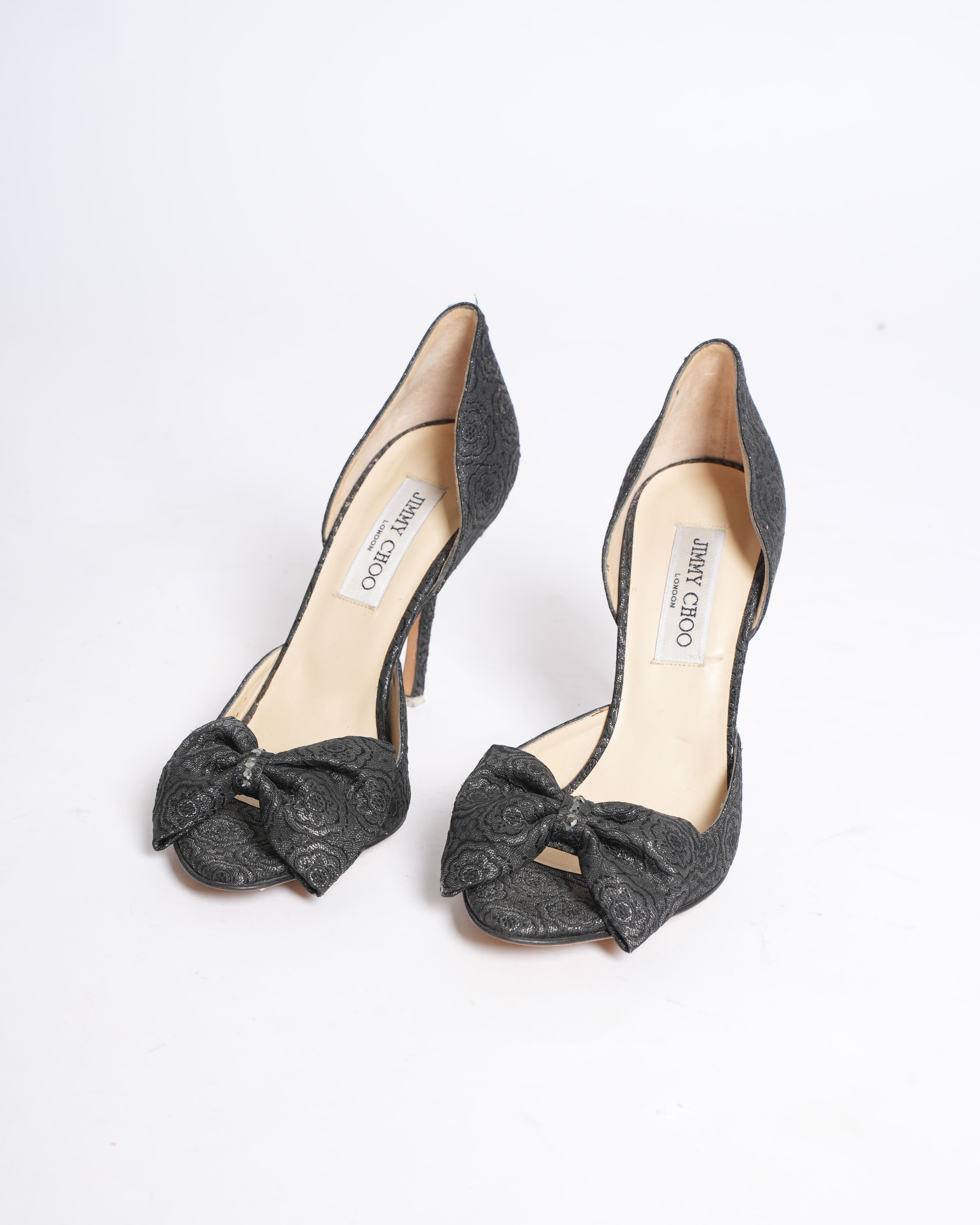 Jimmy Choo Brocade Floral Heels
