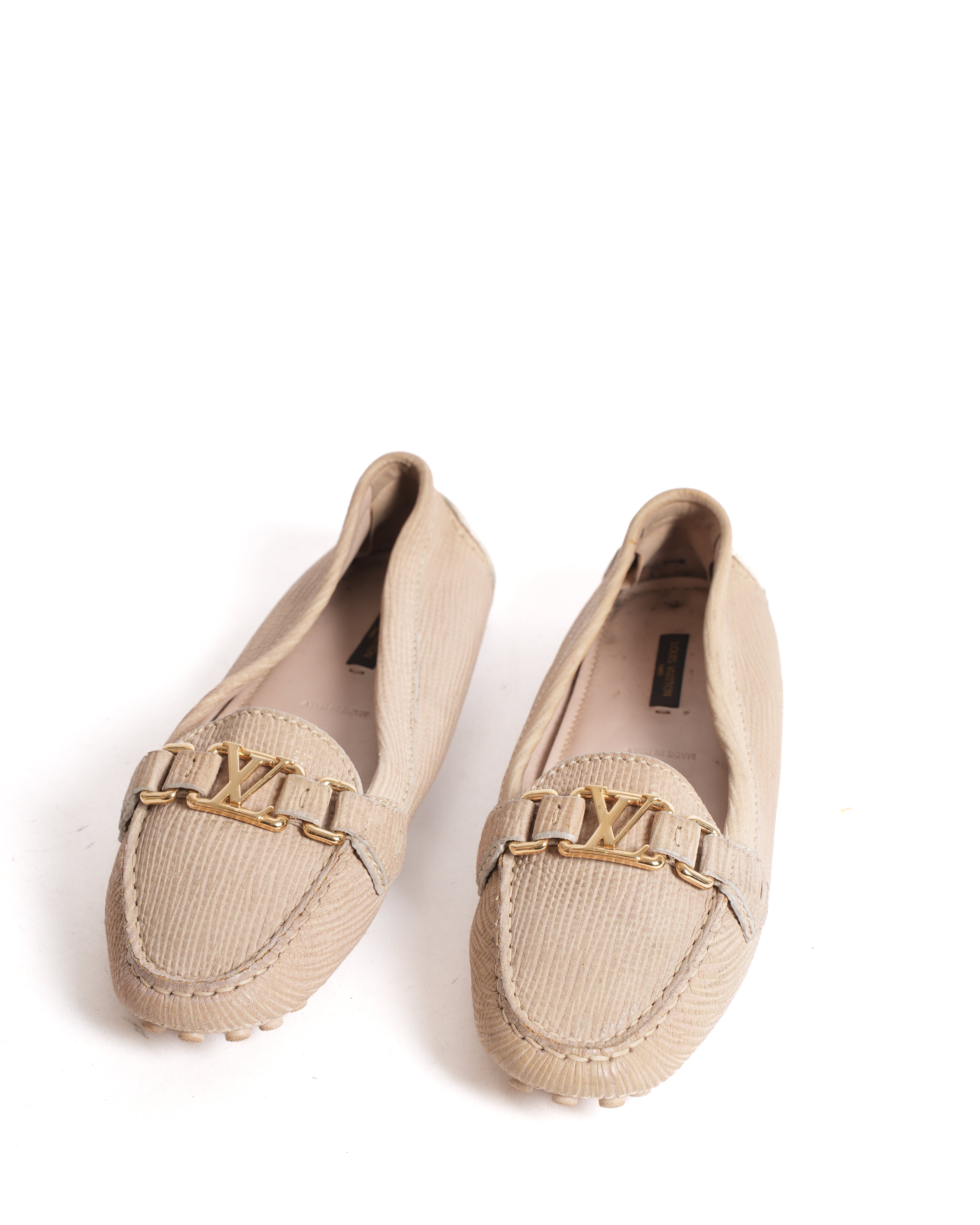 Louis Vuitton Women's Moccasins In White