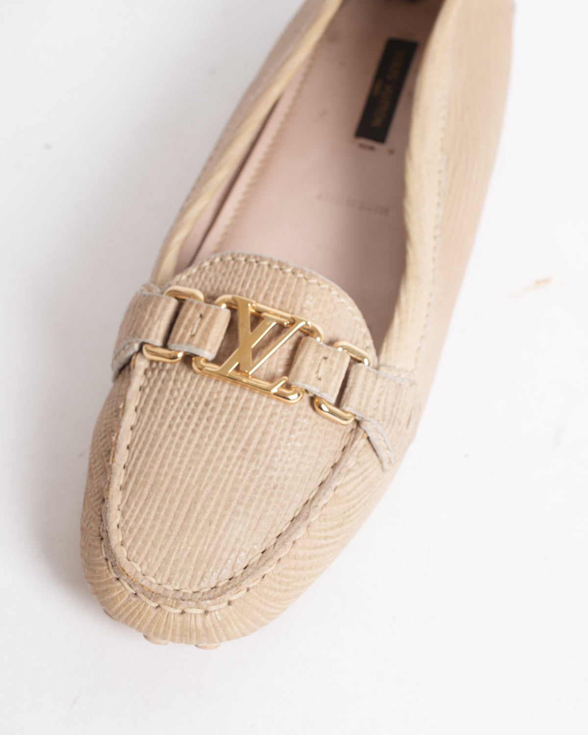 Louis Vuitton Women's Moccasins In White